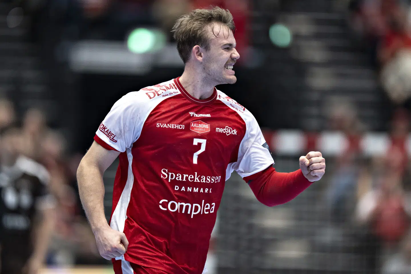 Aalborg Håndbolds Thomas Arnoldsen var storspillende i søndagens kamp mod HØJ Elite.