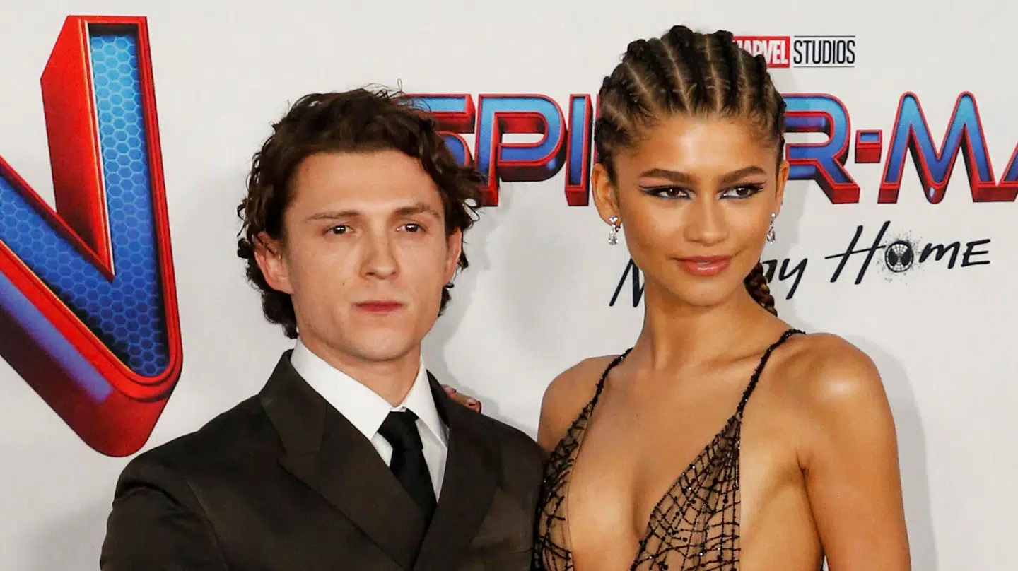 Tom Holland og Zendaya – altså helt rigtigt Zendaya Maree Stoermer Coleman – ved premieren på den seneste 'Spiderman'-film, 'Spider-Man: No Way Home', som de begge medvirker i.