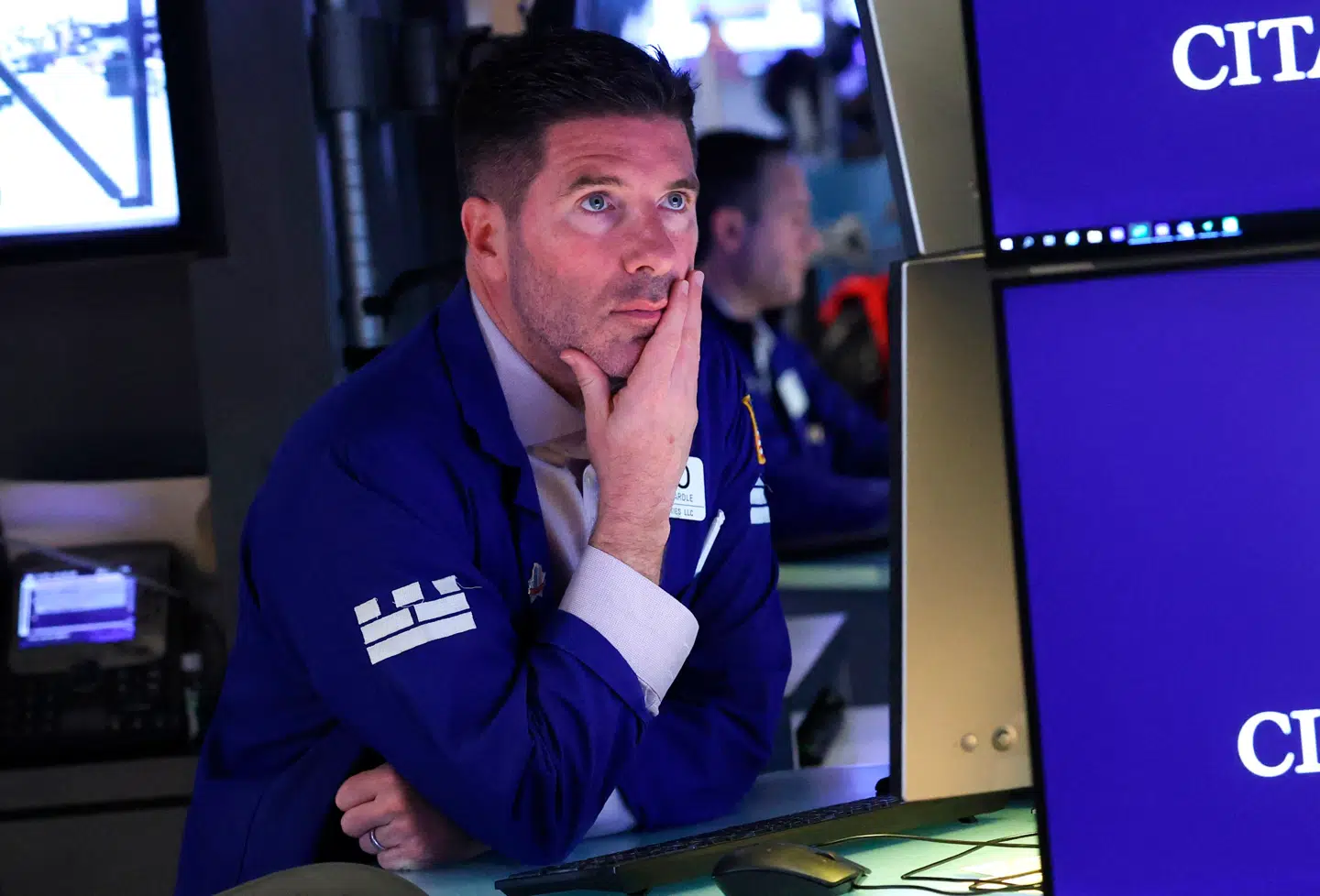 Aktierne falder mandag. Arkivfoto.