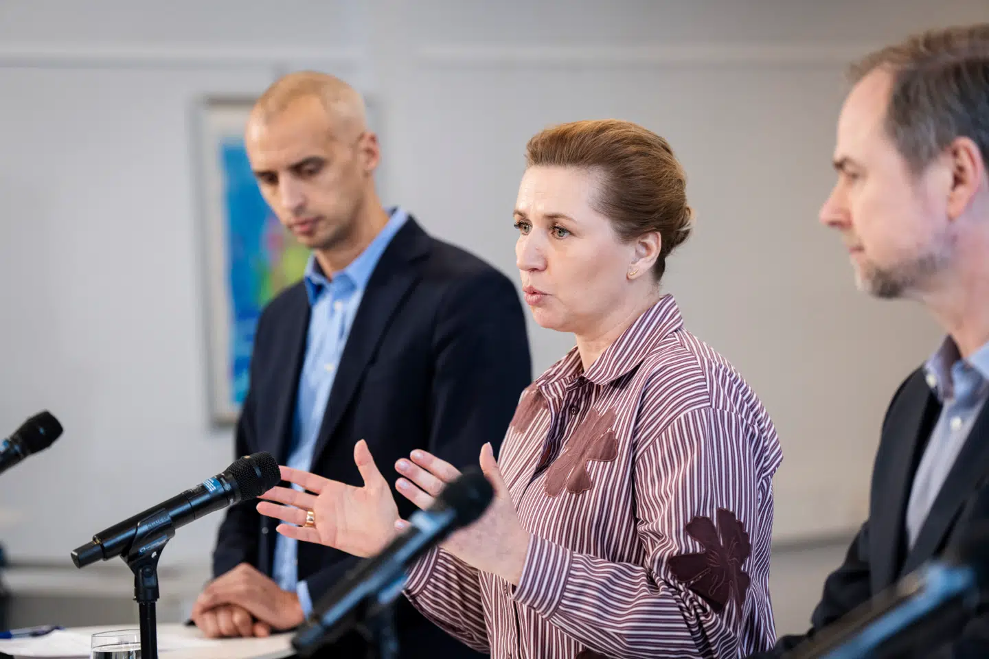 I begyndelsen af februar præsenterede Socialdemokratiet deres udspil »Lilleskolen«, som blandt andet indebærer, at der maksimalt skal være 14 elever i de små klasser. Foto: Sebastian Elias Uth/Ritzau Scanpix