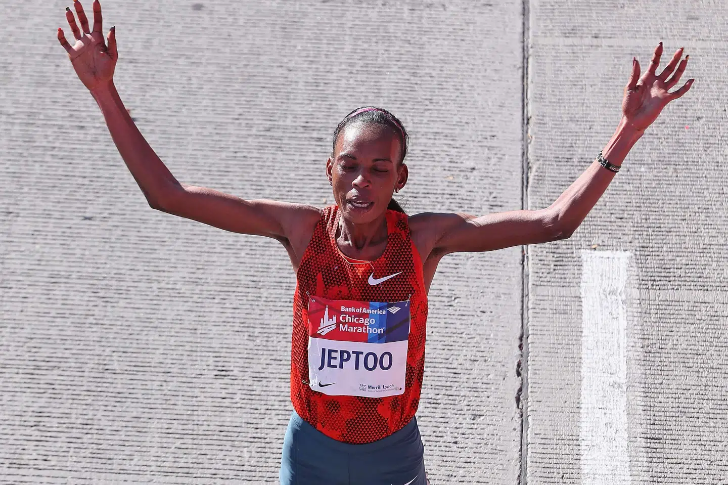 Rita Jeptoo har igen afleveret en positiv dopingtest. (Arkivfoto).