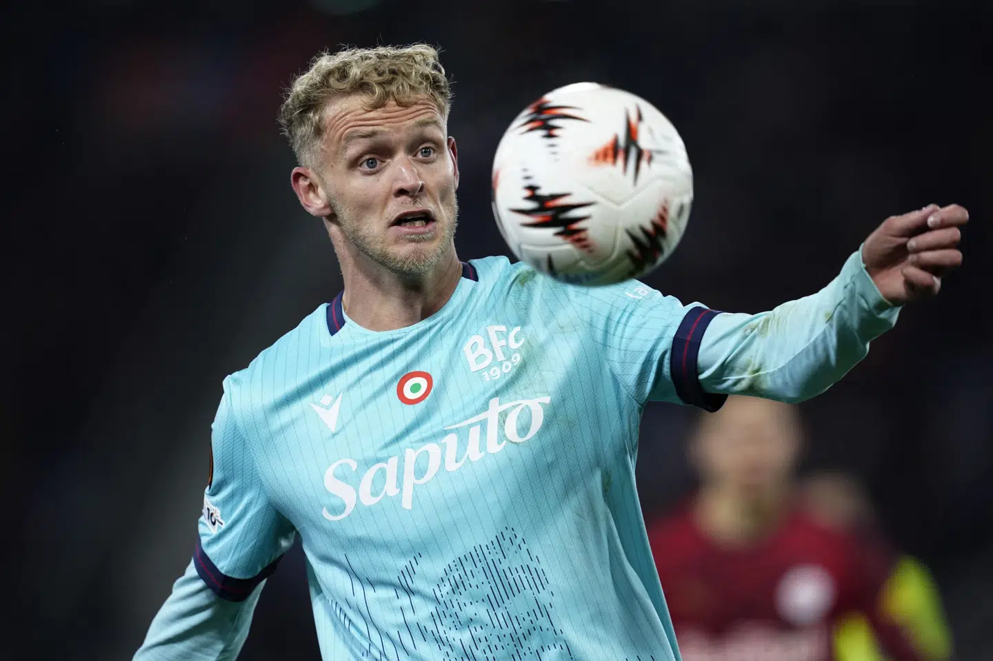 Jens Odgaard scorede Bolognas sejrsmål i Pisa. (Arkivfoto).