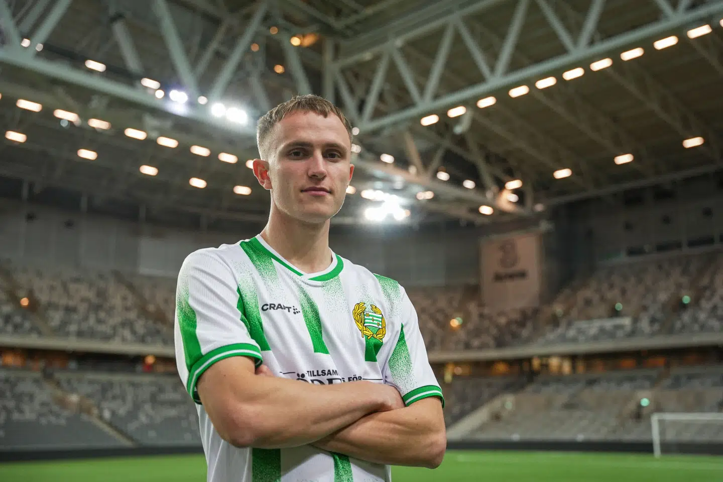 Victor Lind fik debut for Hammarby i en pokalkamp med kaos undervejs. (Arkivfoto).