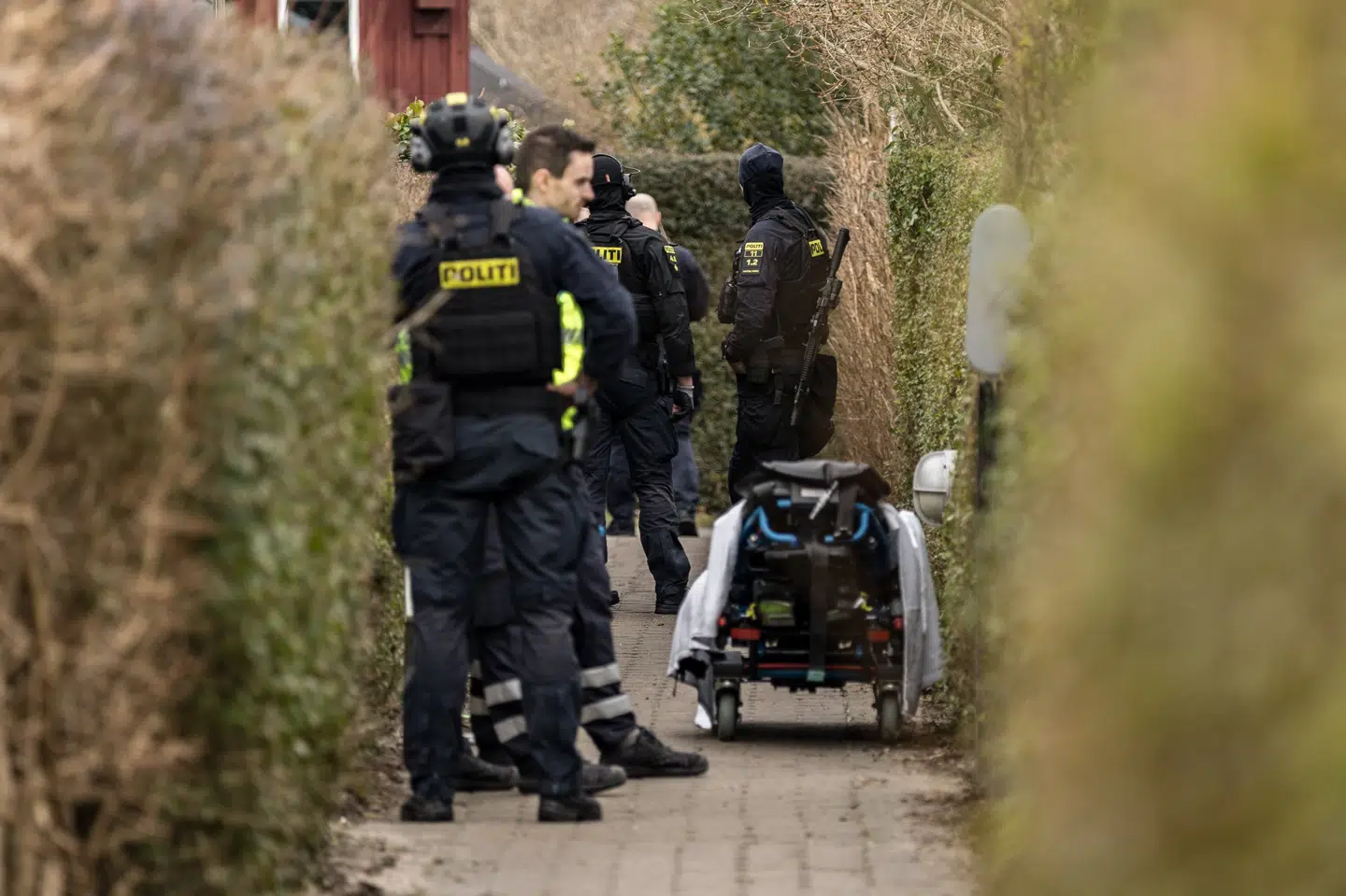 Mandag blev drabsdømte Philip Denié Dahl Petersen anholdt i en kolonihaveforening i Sydhavn i Købehavn. Sammen med en kvinde og to mænd er han sigtet for at besidde en større mængde narkotika. (Arkivfoto).