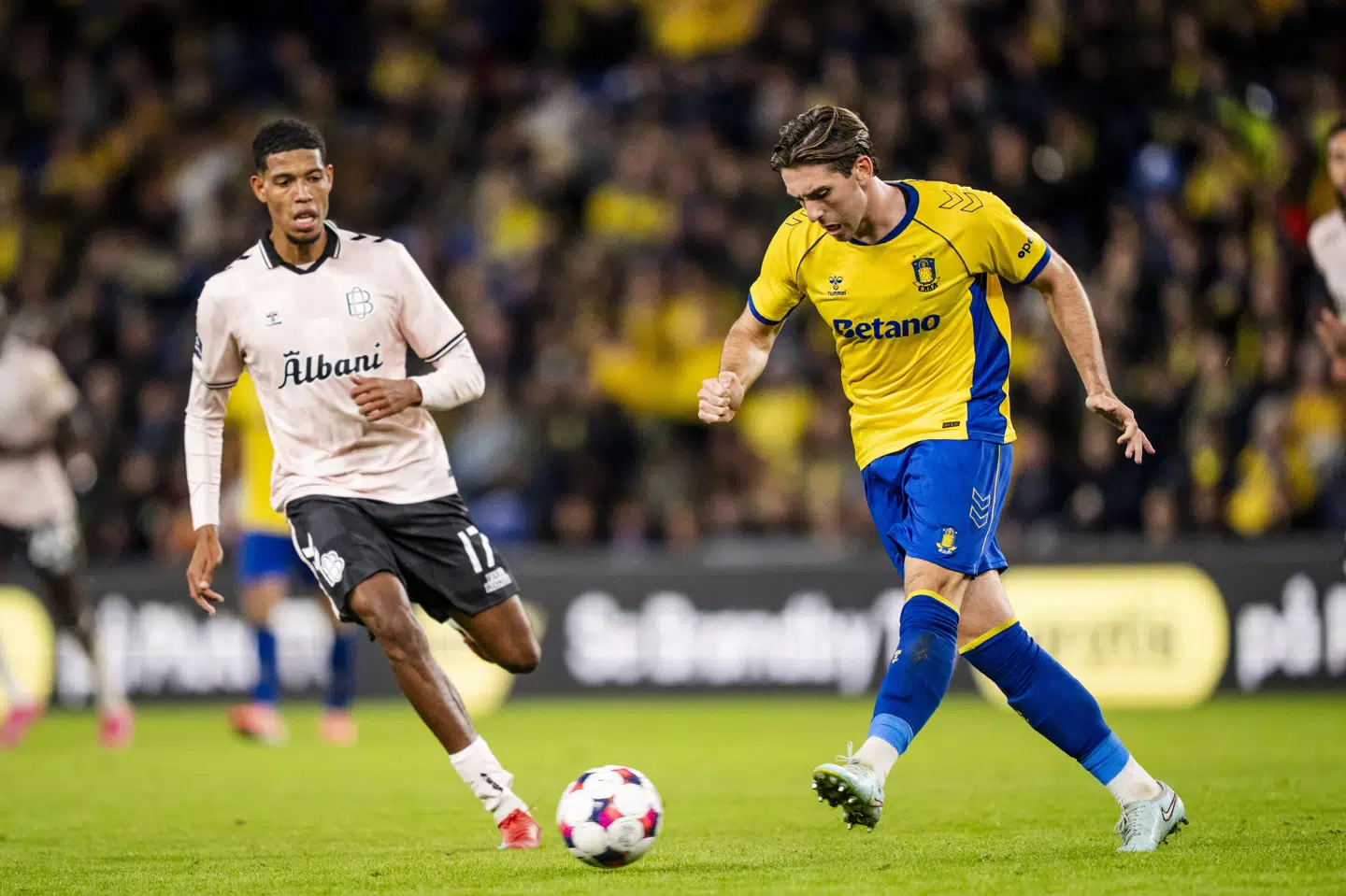 De kommende to år vil 3F fortsat være hovedsponsor for Superligaen. (Arkivfoto).