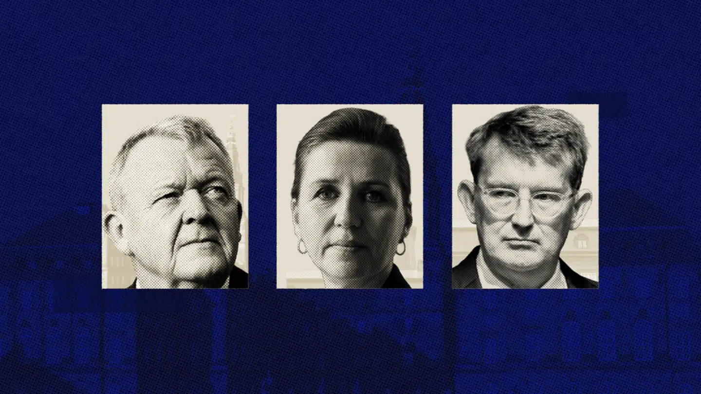 Lars Løkke Rasmussens, Mette Frederiksens og Troels Lund Poulsens vælgere ser forsvars- og sikkerhedspolitik som et af de helt centrale emner ved valget. Foto: Niels Ahlmann Olesen, Linda Kastrup, Ida Marie Odgaard: Ritzau Scanpix.