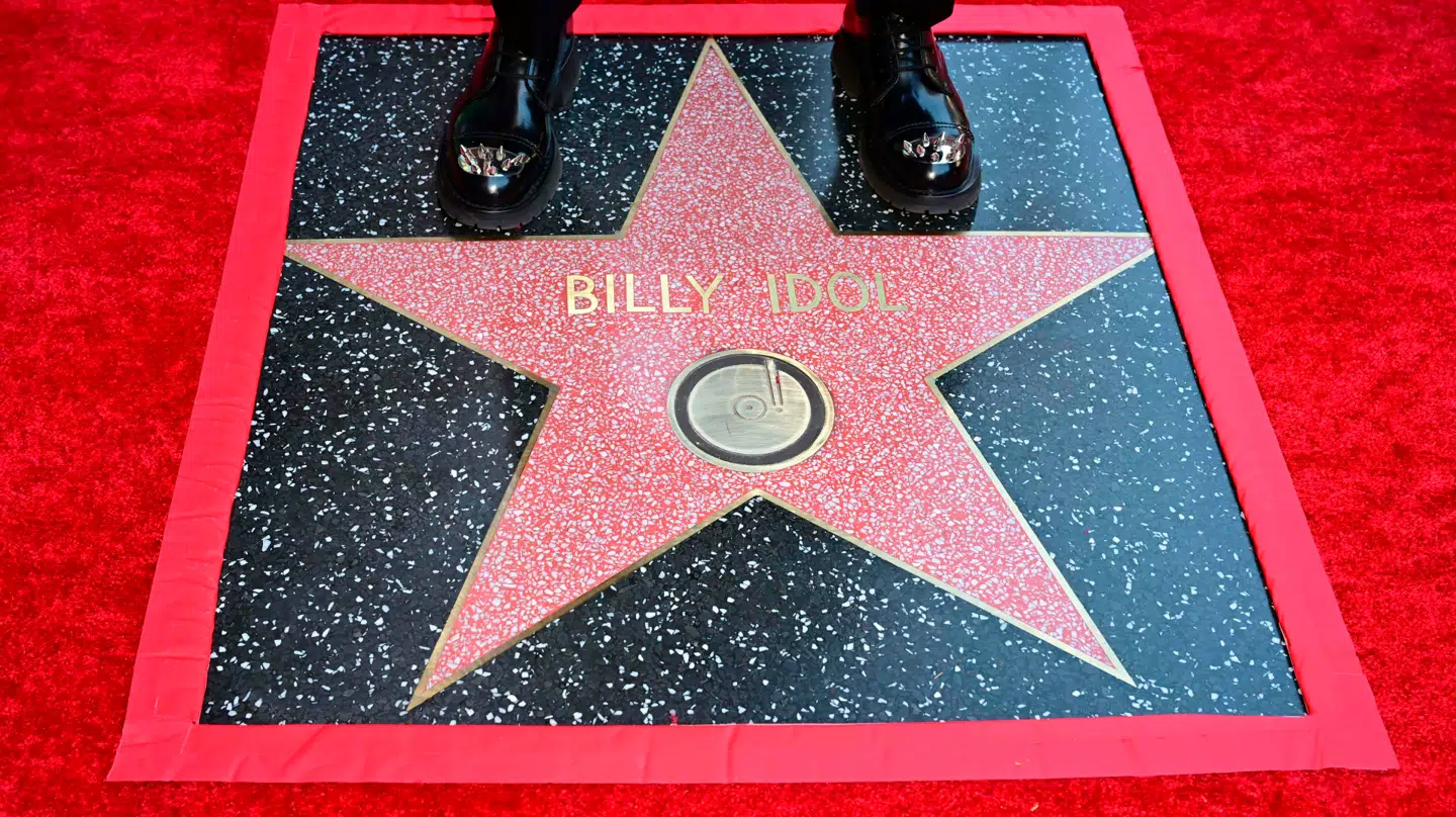 Sangeren fik en stjerne på den famøse Hollywood Walk of Fame i 2023.