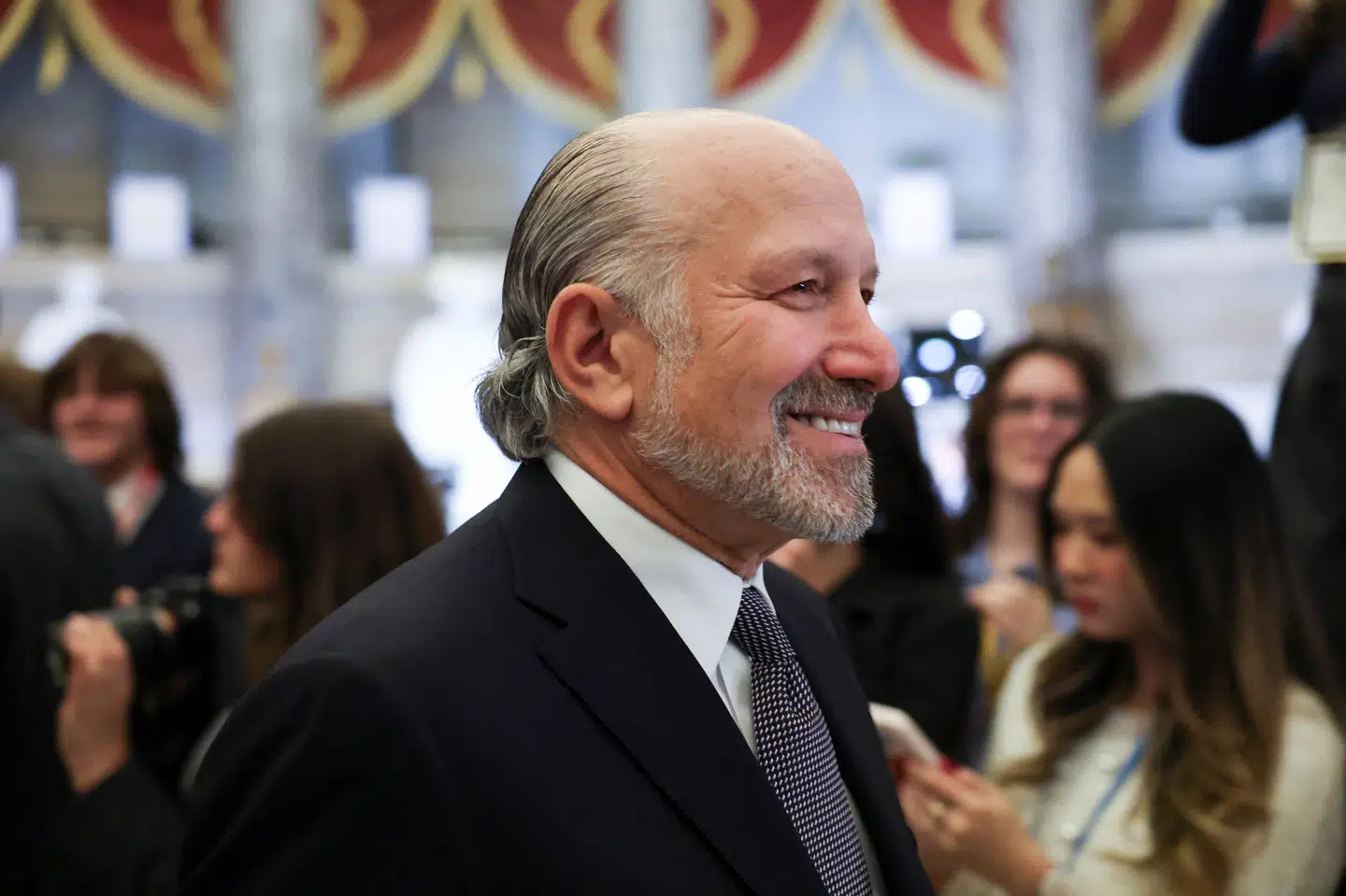 Howard Lutnick erkendte i februar, at han i 2012 mødtes med Epstein til en frokost på den dømte seksualforbryders ø. (Arkivfoto).