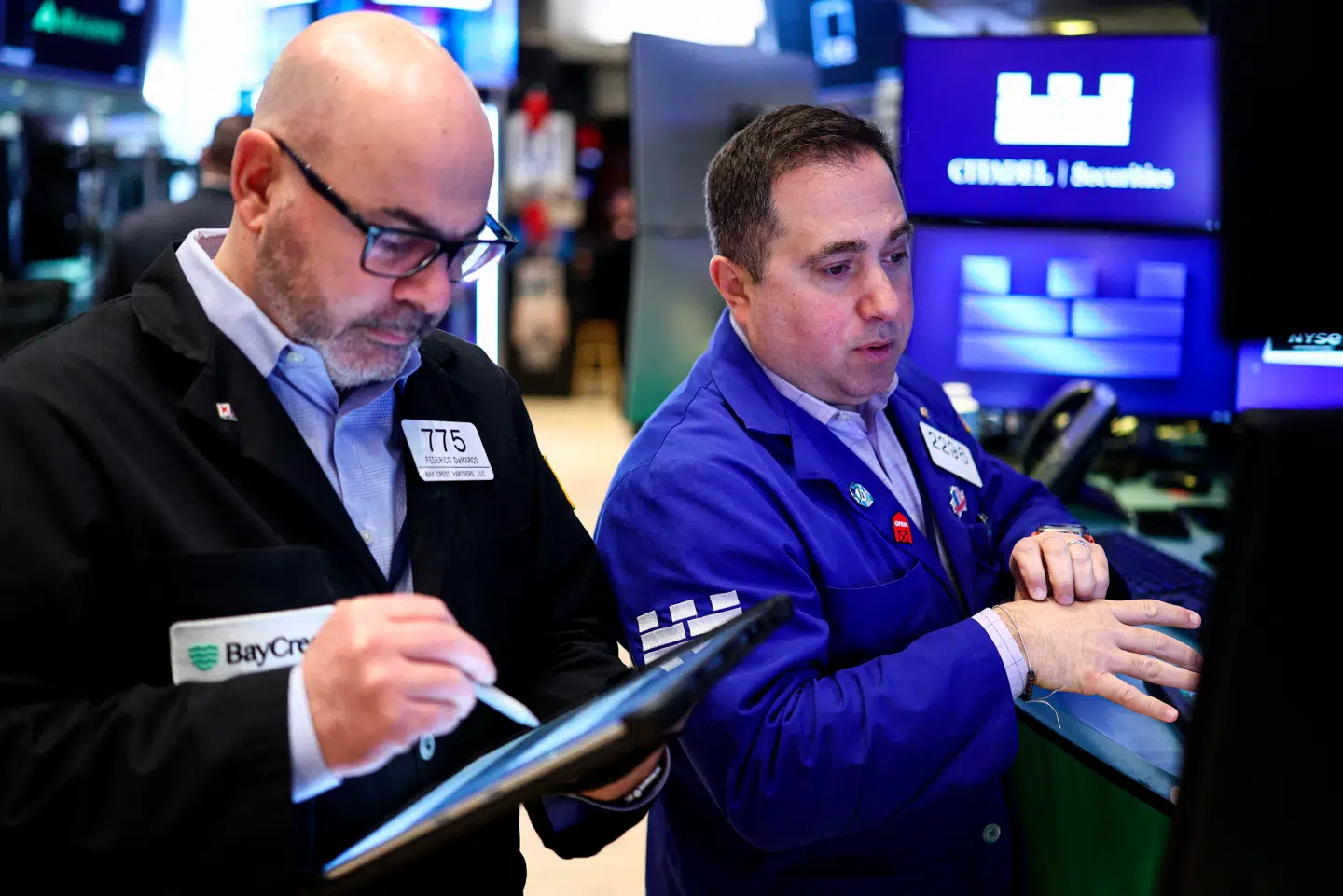 Der er udsigt til kursfald onsdag.