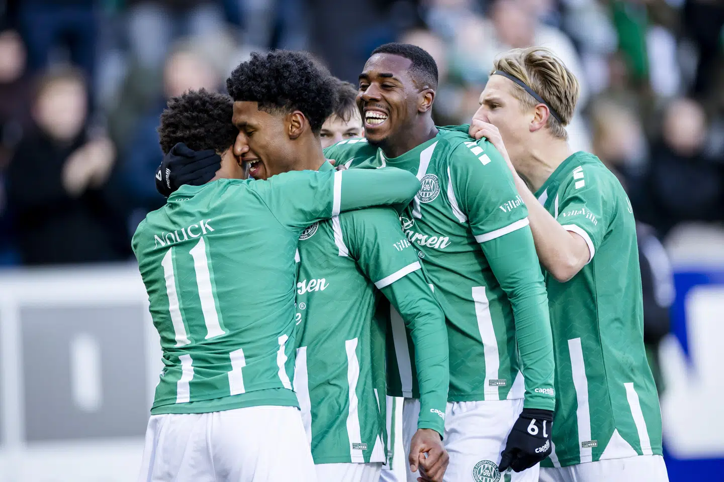 Viborg havnede efter en god slutspurt i mesterskabsspillet i Superligaen og er dermed i spil til at komme i Europa i næste sæson. (Arkivfoto).