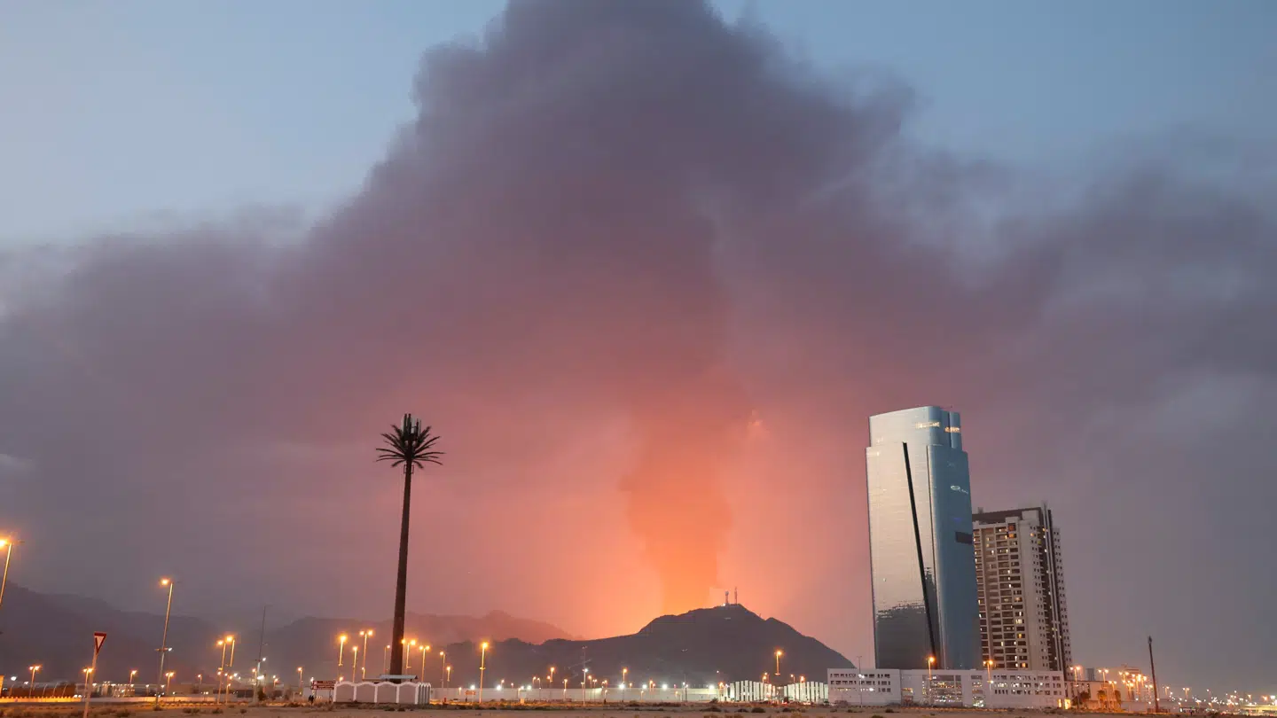 En tennisturnering i byen Fujairah er blevet ramt af urolighederne i Mellemøsten.