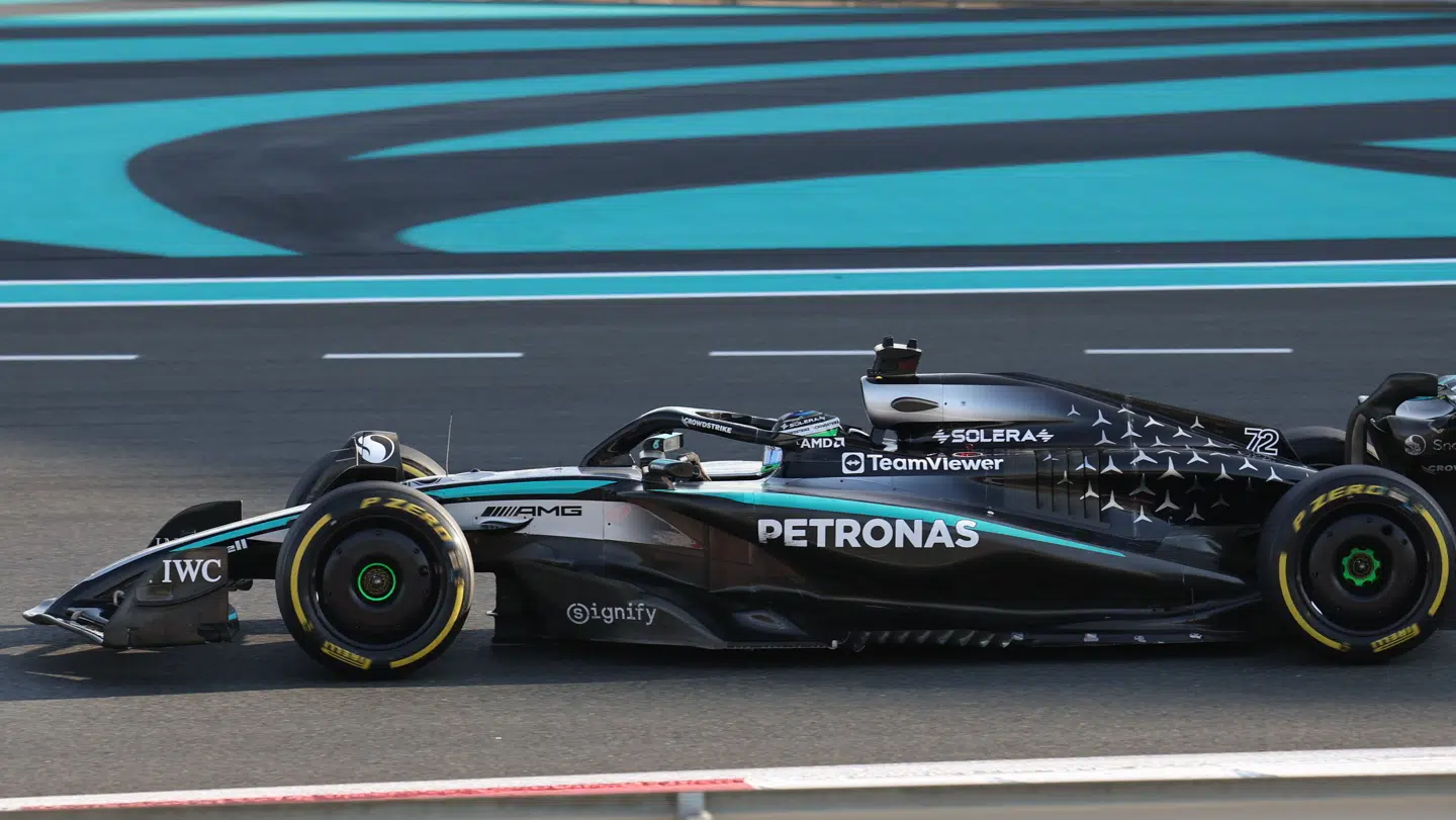 Frederik Vesti har flere gange siddet i Mercedes-raceren til tests og træninger.