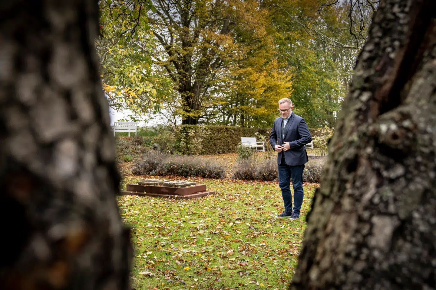 »Heldigvis er der også en stigende interesse for tro, kristendom og åndelige fællesskaber, så folkekirken har en gylden mulighed for at byde ind. Den skal vi gribe,« mener formand for Landsforeningen af menighedsråd, Anton Pihl. Foto: Mads Claus Rasmussen/Ritzau Scanpix