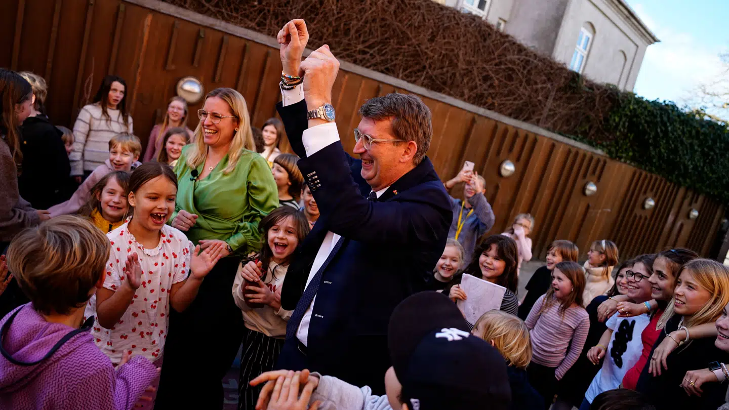 Venstre fremlagde deres folkeskole-udspil på Bording Friskole i København.