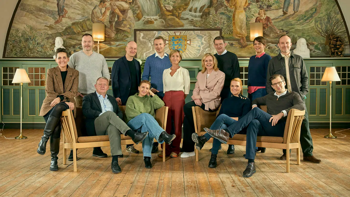 Ryslinge Højskole var rammen om partiledernes 24 timers ophold.