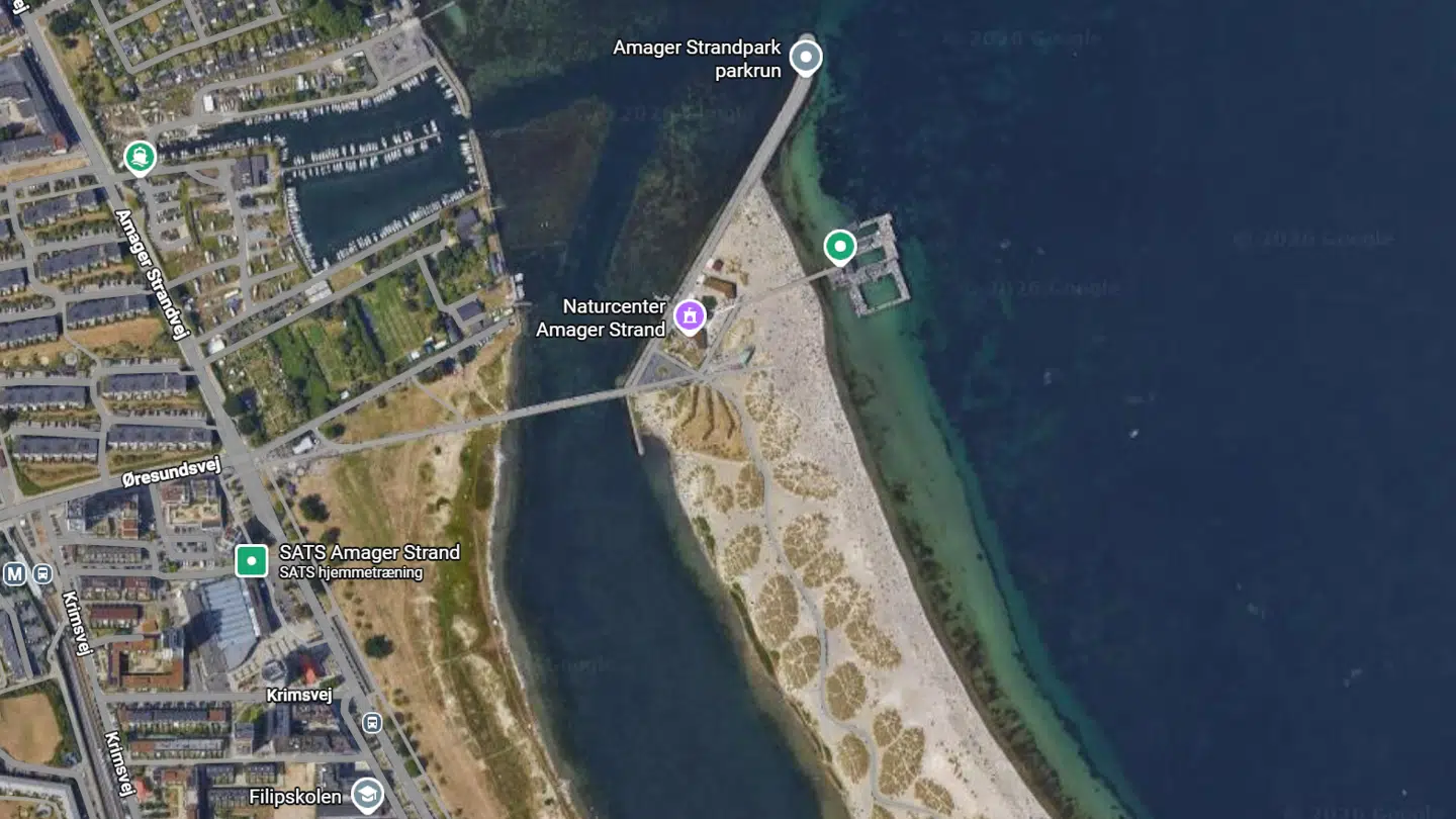 Det er her det farlige væsen blev fundet.