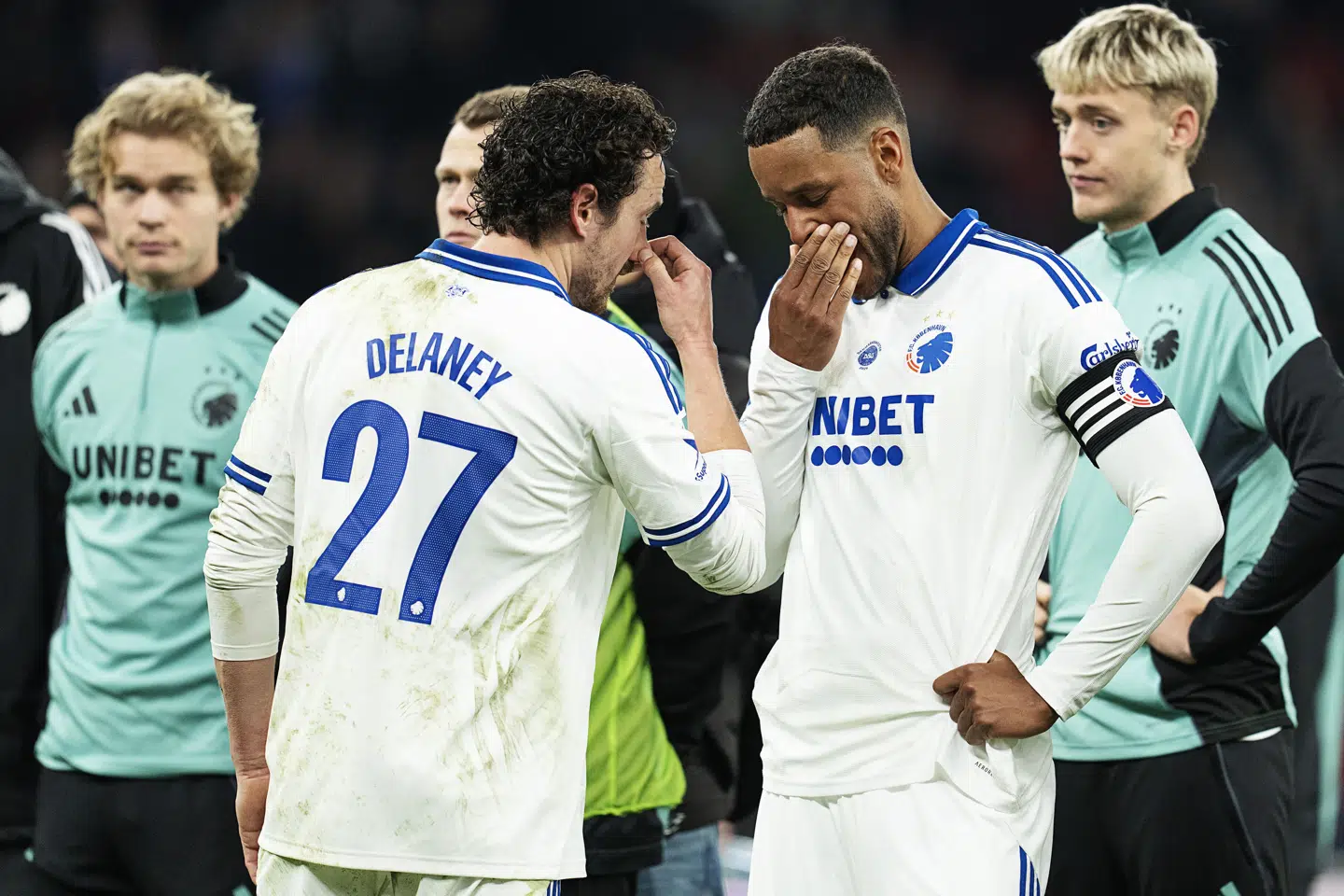 Thomas Delaney og Mathias "Zanka" Jørgensen vil gerne bære en stor del af ansvaret i de kommende måneder. (Arkivfoto).