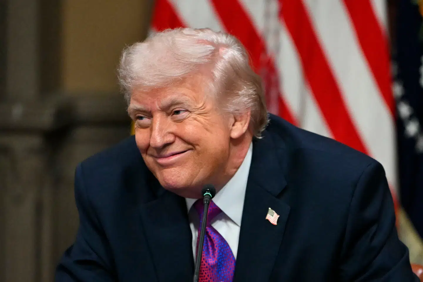 USAs præsident, Donald Trump, siger, at krigen mod Iran handler om at stoppe styret i at udvikle atomvåben og udgøre en trussel.