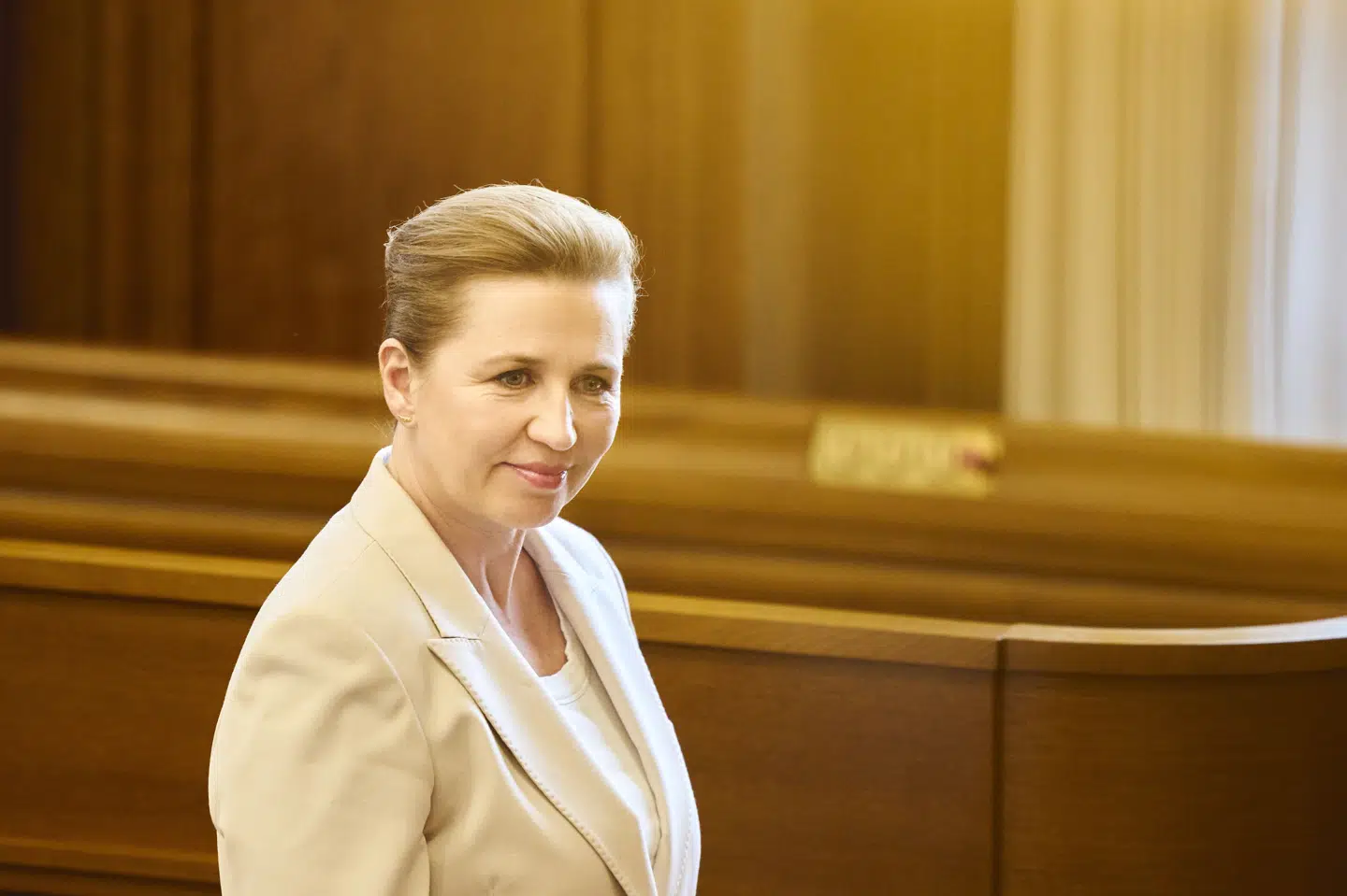 Statsminister Mette Frederiksen (S) udskrev folketingsvalg torsdag i sidste uge. Det skal afholdes 24. marts. (Arkivfoto).