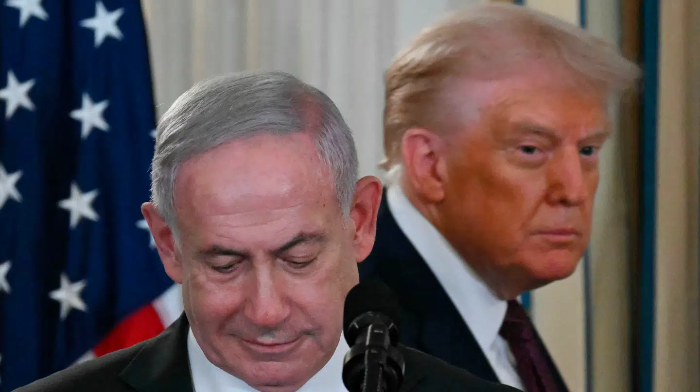 Donald Trump sammen med Israels premierminister, Benjamin Netanyahu, i september 2025.