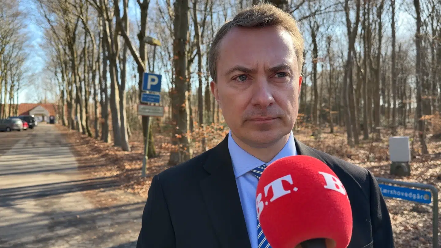 B.T. talte også med Morten Messerschmidt ved Kærshovedgård torsdag.