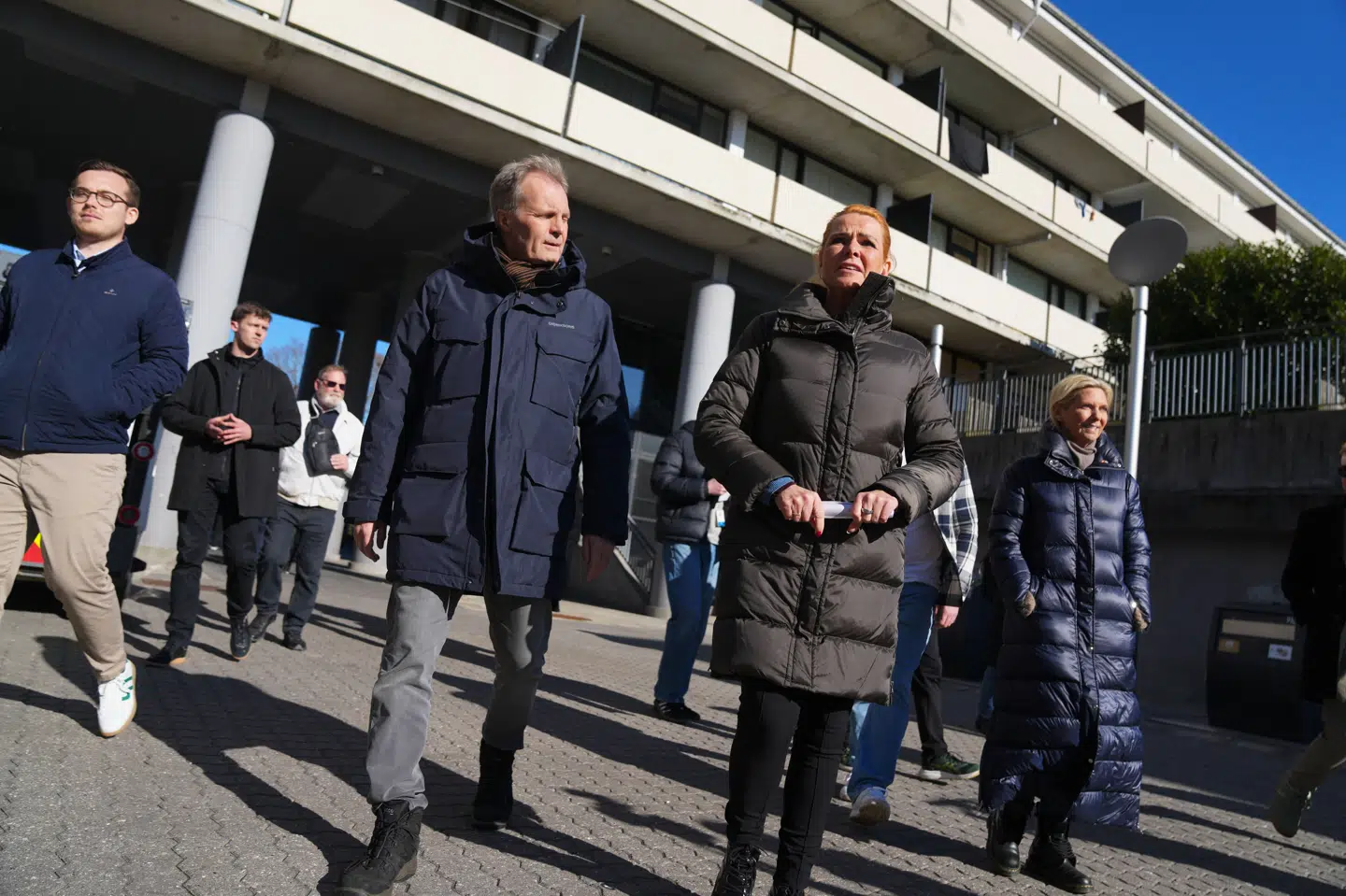 Danmarksdemokraternes formand, Inger Støjberg, er fredag i Taastrup, hvor hun præsenterer ti stramninger på udlændingeområdet. Blandt andet ansigtsgenkendelse i ghettoområder.