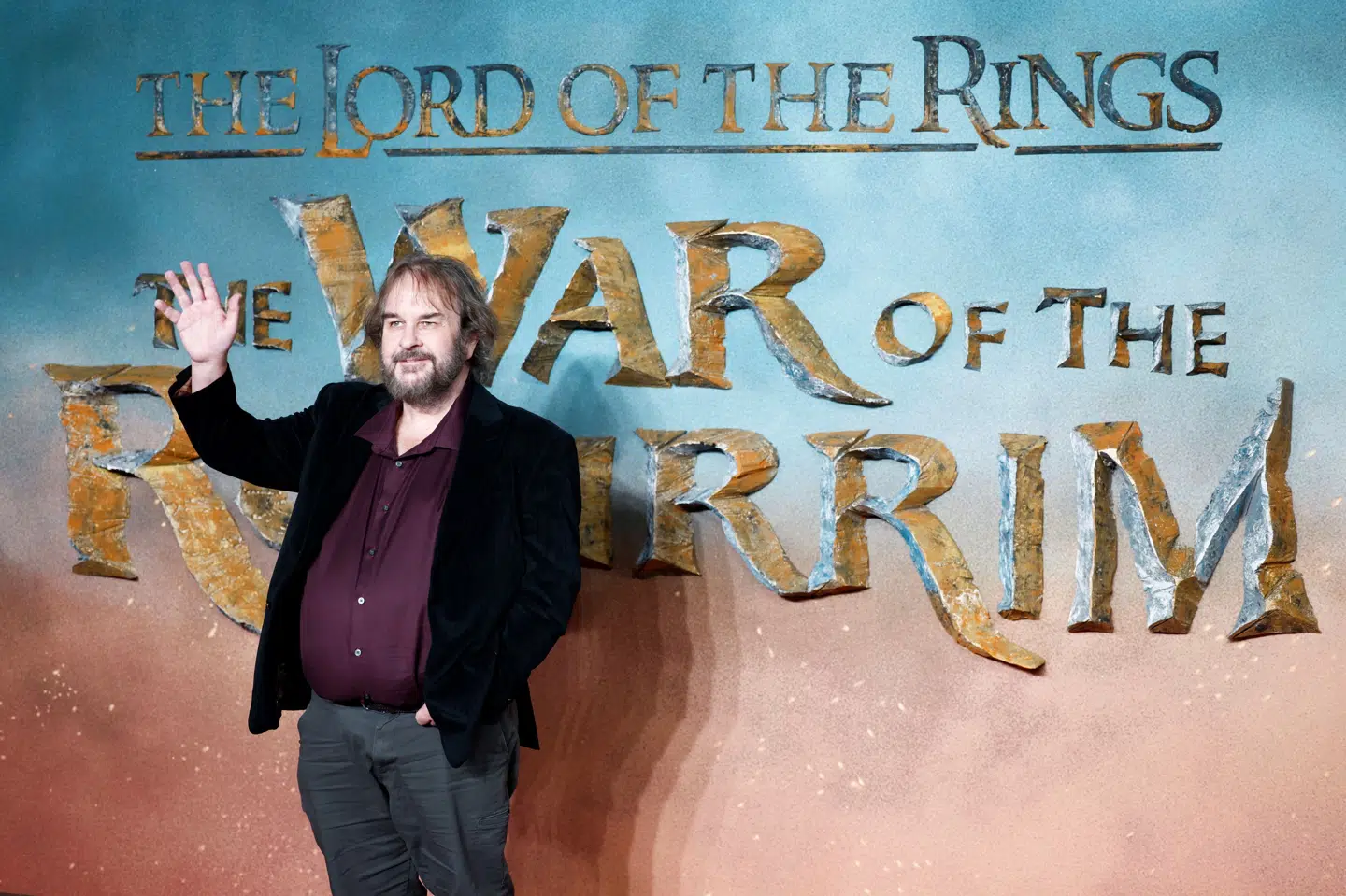 Instruktøren Peter Jackson til premieren på den animerede tv-serie "Ringenes Herre: Krigen om Rohan" i London 3. december 2024.(Arkivfoto).