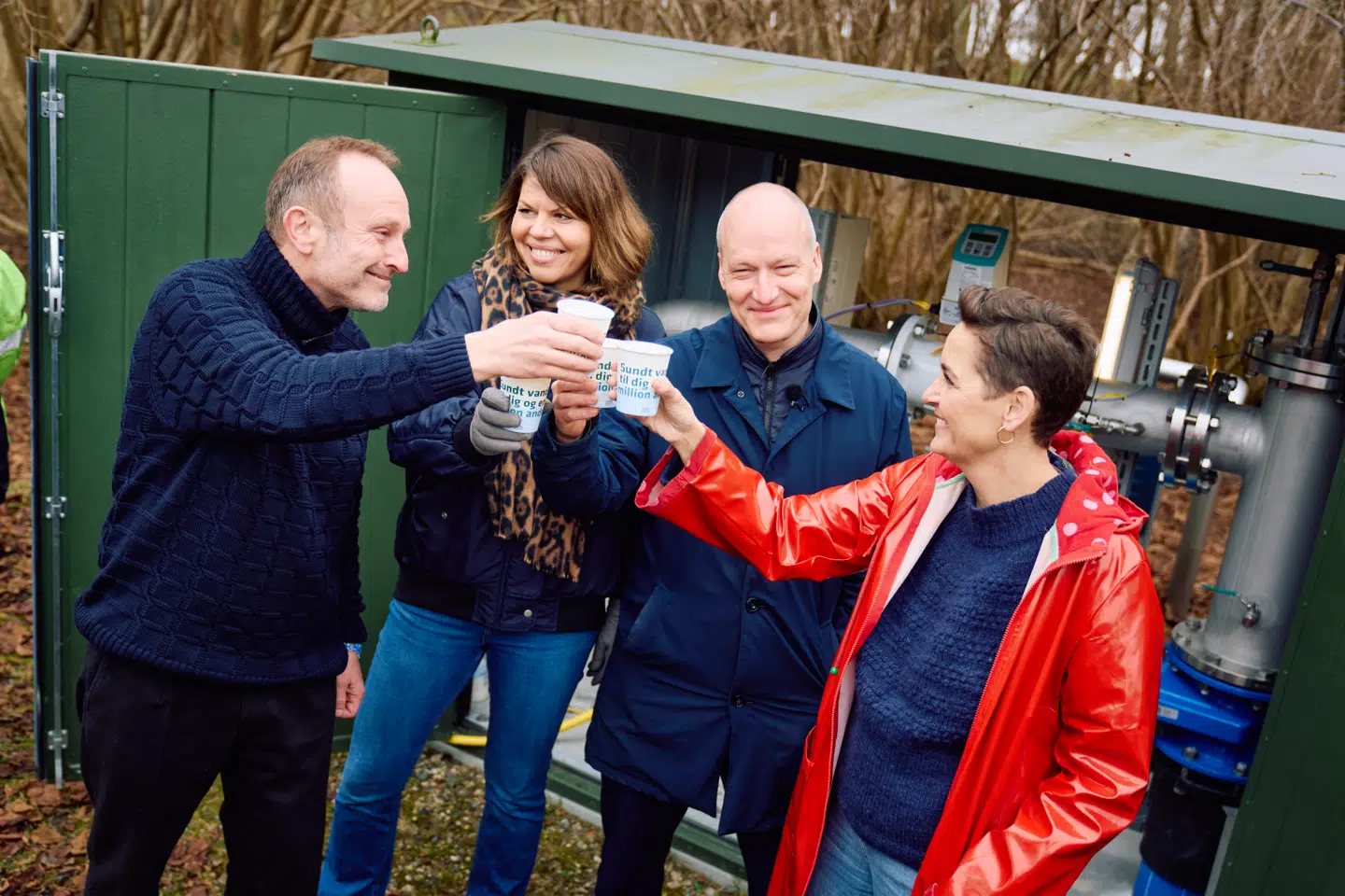 Den radikale leder, Martin Lidegaard, har fundet nye venner i dansk politik. Det gælder ikke bare i debatten om vandkvalitet, men tilsyneladende også i forhold til pension og reformer. På billedet ses Martin Lidegaard, politisk leder for Alternativet Franciska Rosenkilde, politisk ordfører for Enhedslisten Pelle Dragsted og formand for Socialistisk Folkeparti Pia Olsen Dyhr.