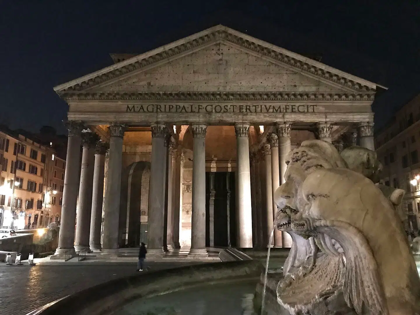 Pantheon-templet på Piazza della Rotonda i Rom. Privatfoto: Søren Damm