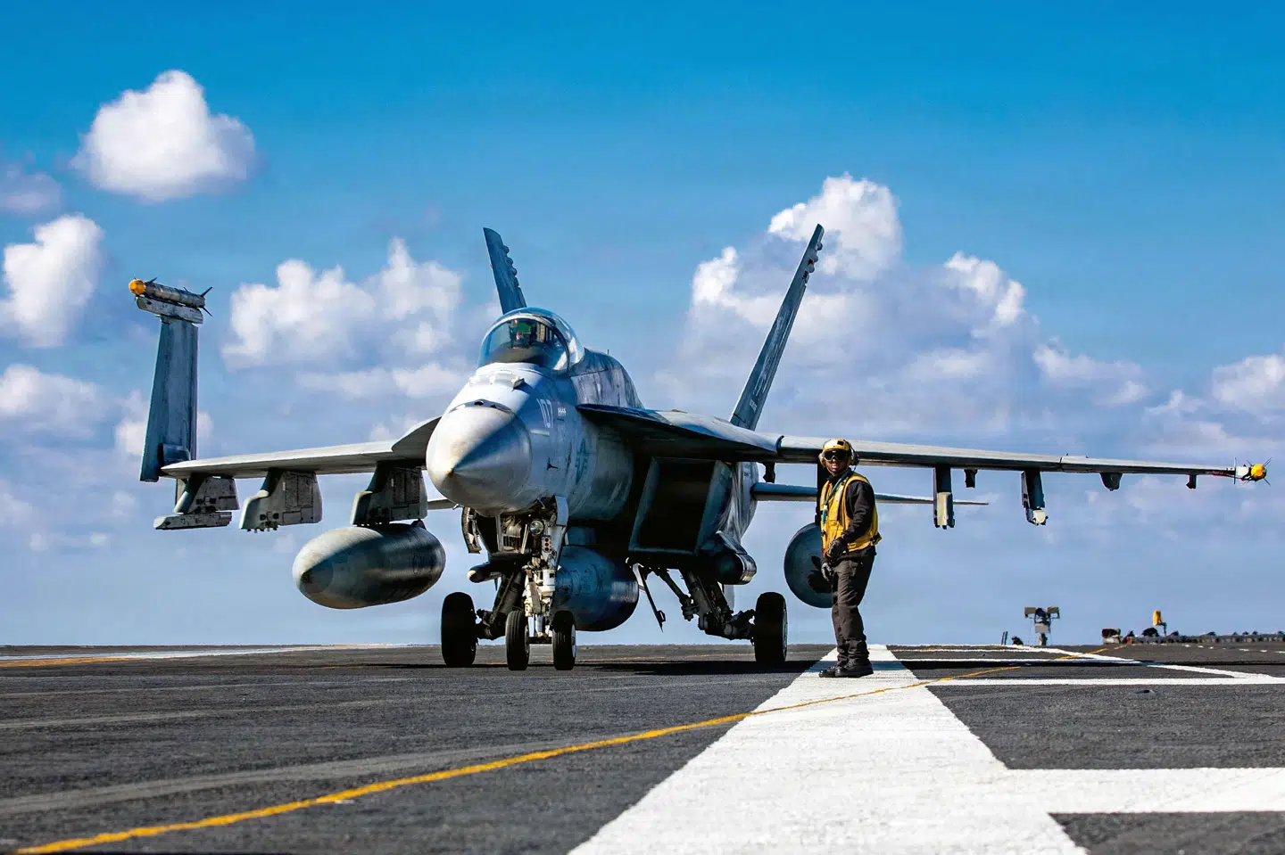 Amerikanske kampfly har den seneste uge været på vingerne for at bombe en række mål i Iran. (Arkivfoto).