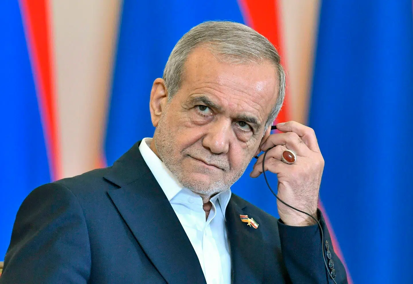 Irans præsident, Masoud Pezeshkian.