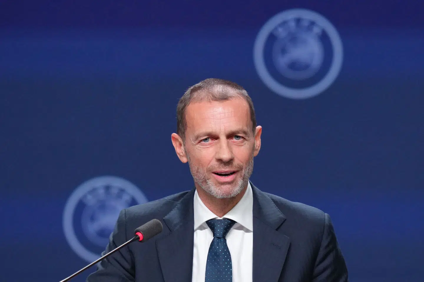 Aleksander Ceferin er fortsat den rigtige mand til at lede Uefa, mener DBU. (Arkivfoto).