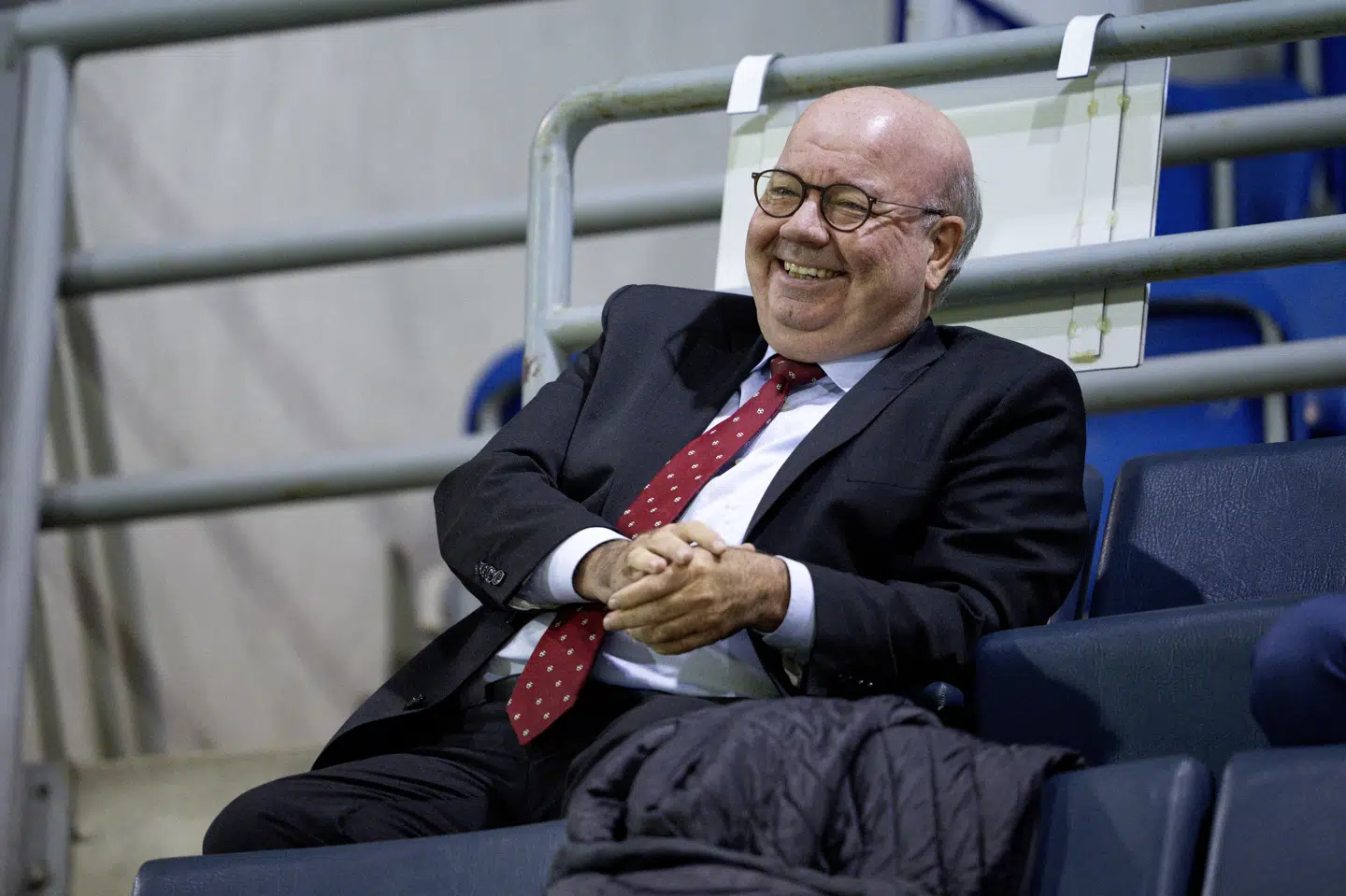 Jesper Møller får endnu fire år som formand for DBU. (Arkivfoto).