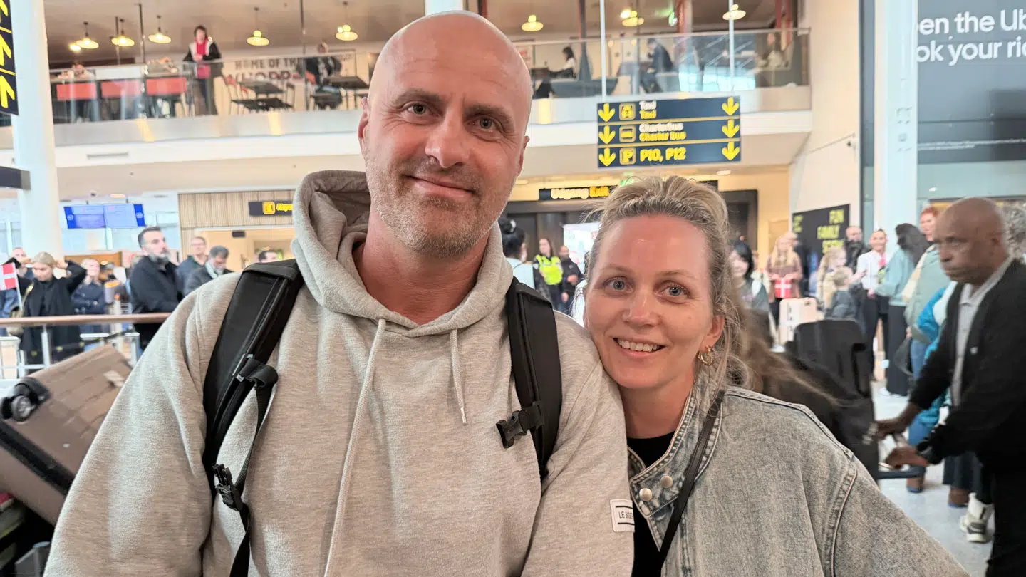 Maria og Per Markusen har været standet i Mellemøsten.