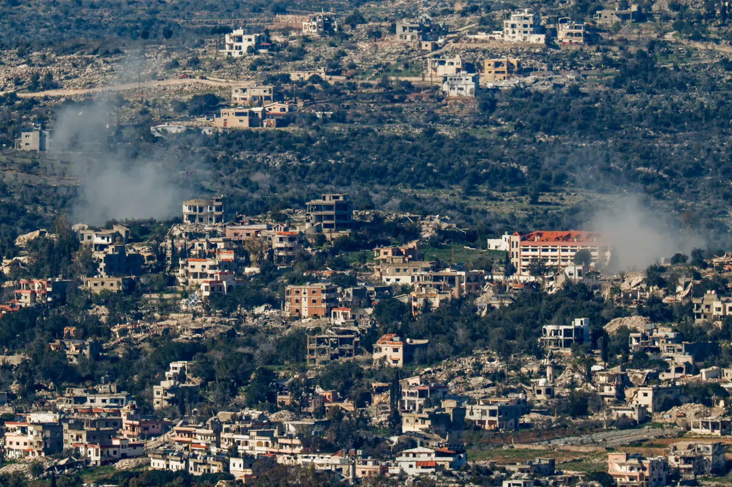 Israel har gennemført en række angreb mod Hizbollah, siden USA og Israel indledte et angreb på Iran for godt en uge siden. (Arkivfoto).