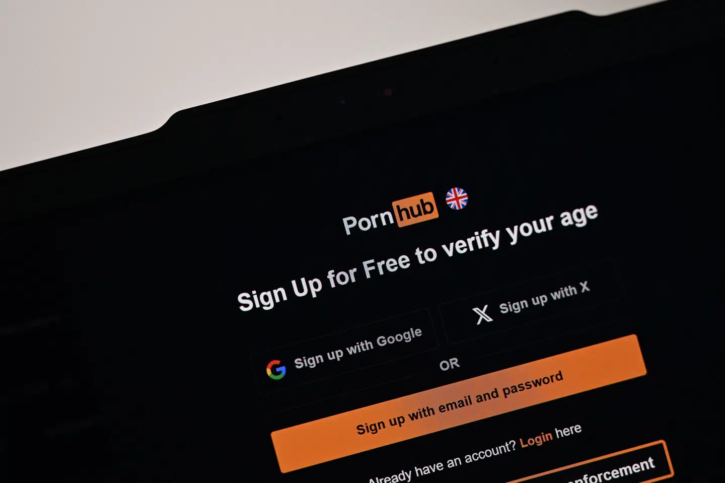 I Storbritannien bliver brugere, der gerne vil have adgang til pornohjemmesider, mødt af et krav om aldersverifikation. Fremover vil australiere møde en lignende model. (Arkivfoto).