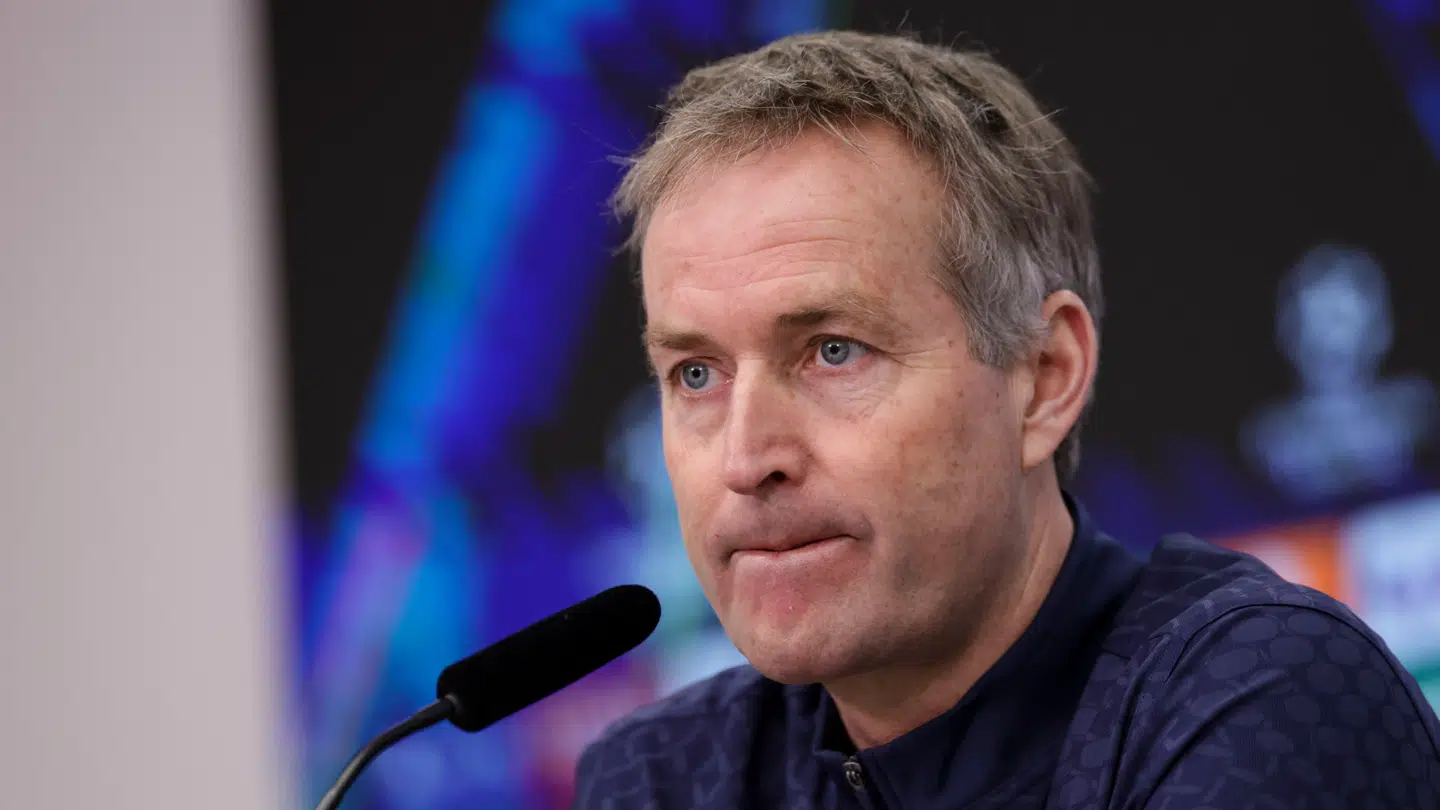 Kasper Hjulmand har kontrakt hos Bayer Leverkusen frem til 2027.