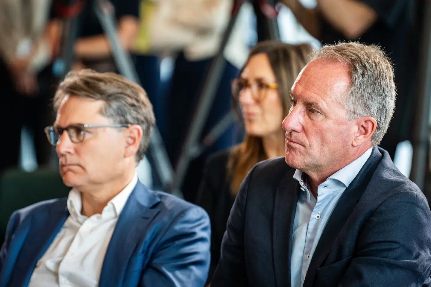 Brian Mikkelsen og Lars Sandahl Sørensen er bekymrede for Socialdemokratiets forslag om en formueskat. (Arkivfoto).