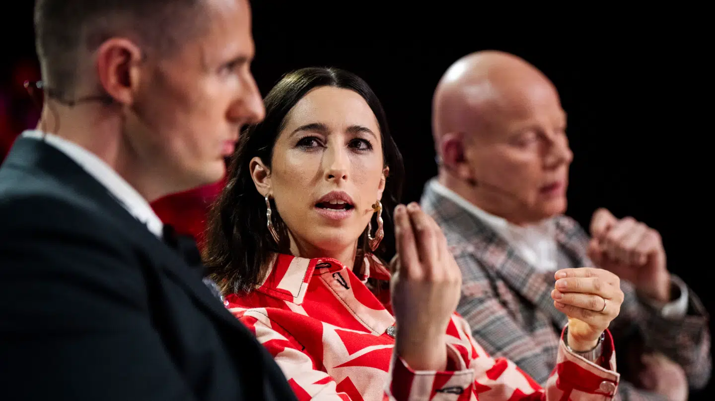 Årets dommertrio: Benjamin Hav (tv.), Drew Sycamore og Thomas Blachman.