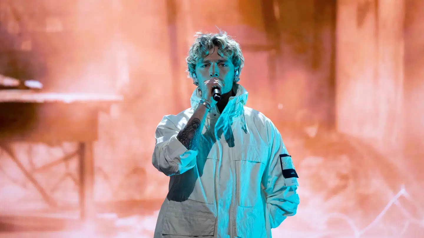 Christopher under 'X Factor'-finalen i 2024.