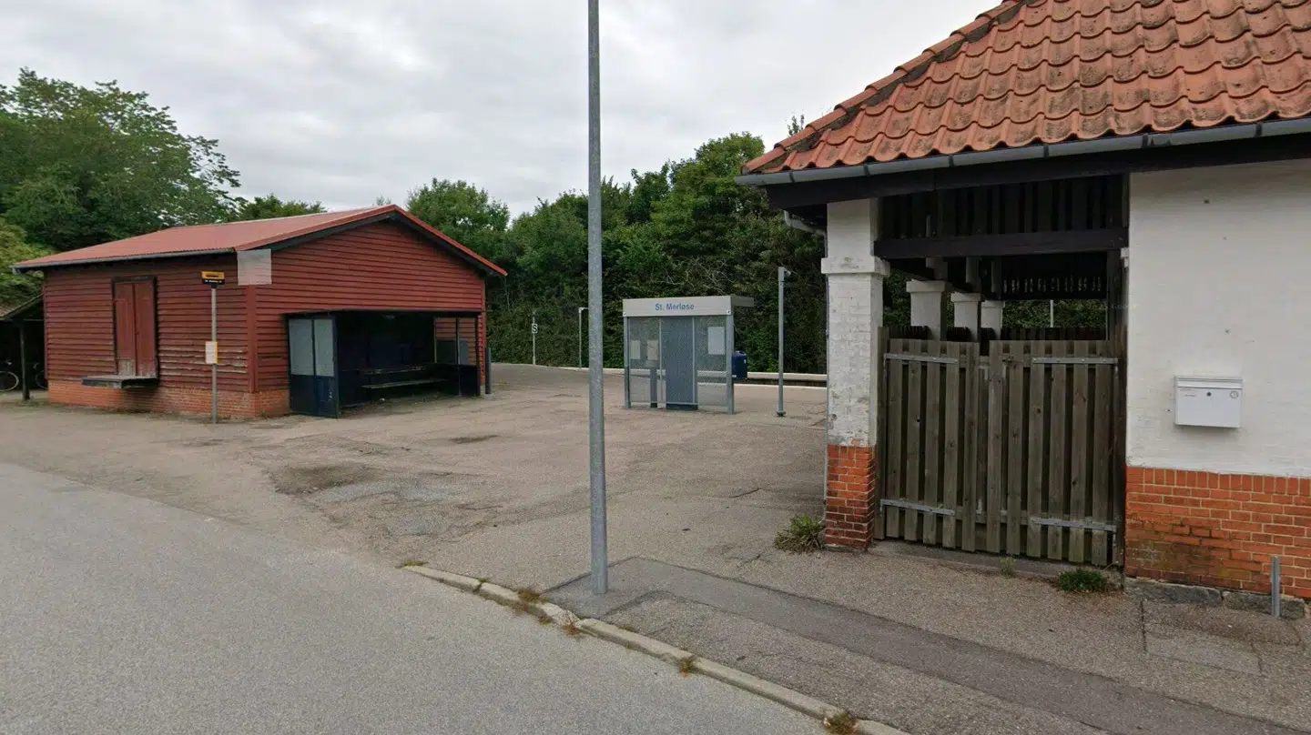Hændelsen fandt sted på Store Merløse Station.