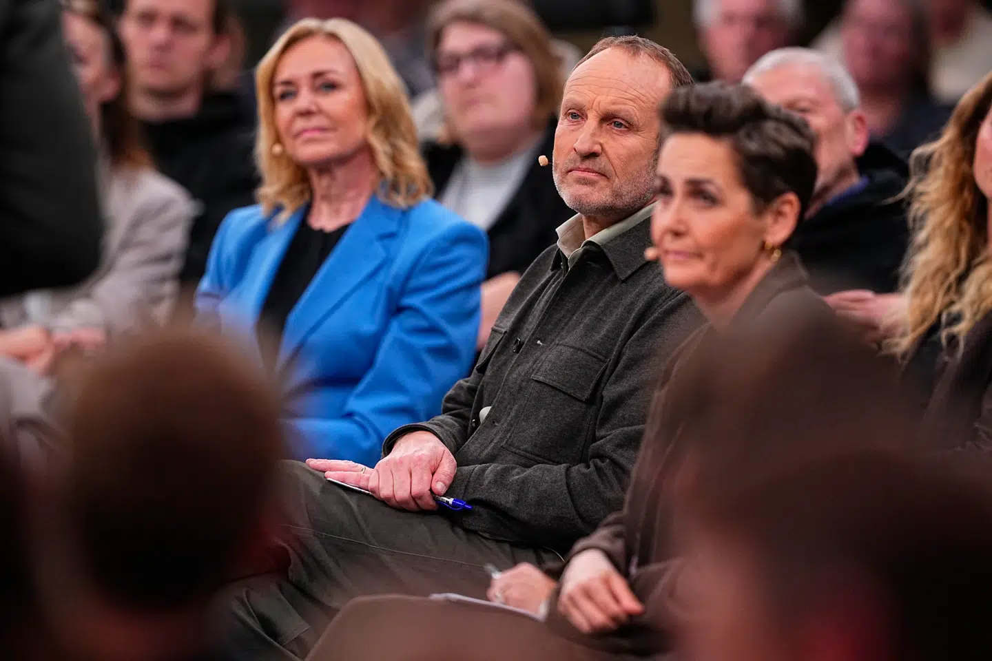 Mona Juul (K), Inger Støjberg (DD), Pia Olsen Dyhr (SF), Martin Lidegaard (R).