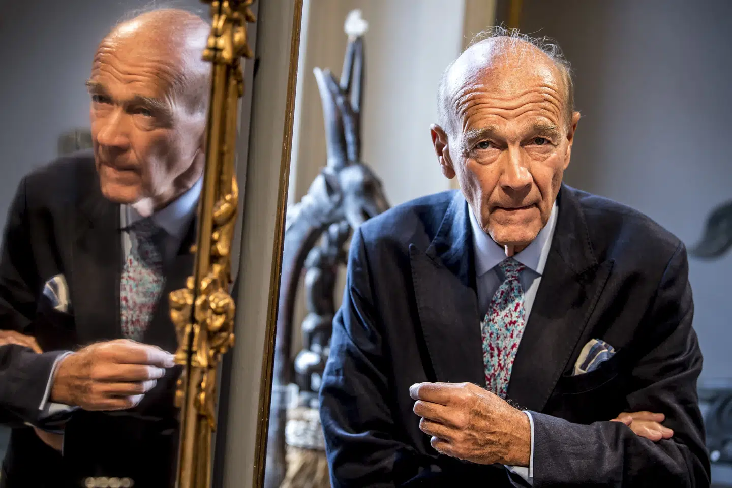 I 37 år stod Jesper Bruun Rasmussen i spidsen for det familieejede auktionshus Bruun Rasmussen. Han er død i en alder af 83 år. (Arkivfoto).