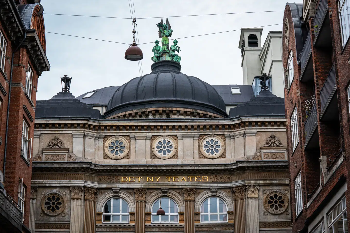 Ingen medlemmer af Dansk Skuespillerforbund må indgå nye aftaler med Det Ny Teater, efter at forbundet har indledt en blokade mod teatret. Forbundet håber, at blokade vil sætte gang i nye overenskomstforhandlinger. (Arkivfoto).
