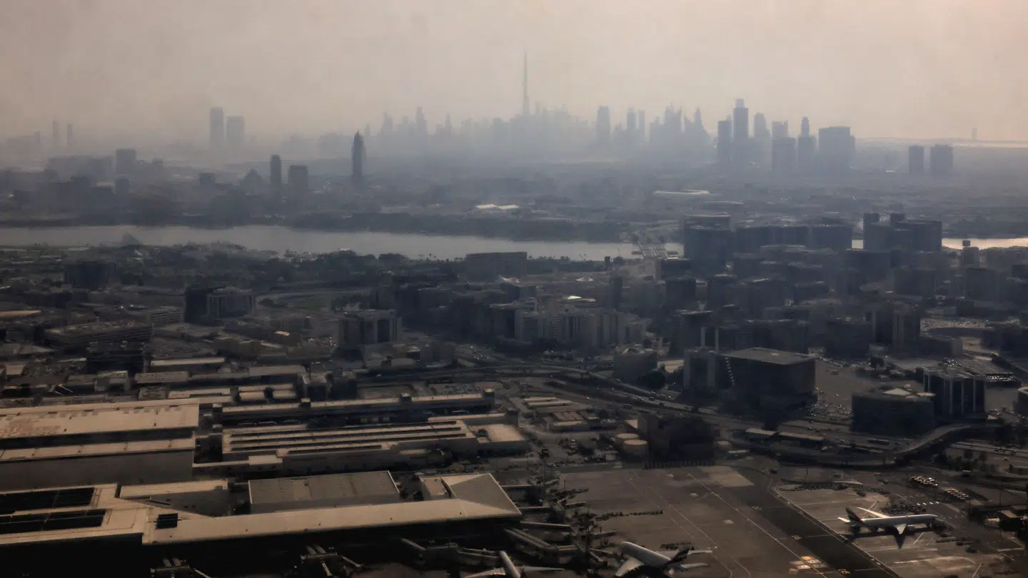 Arkivfoto af Dubai International Airport.