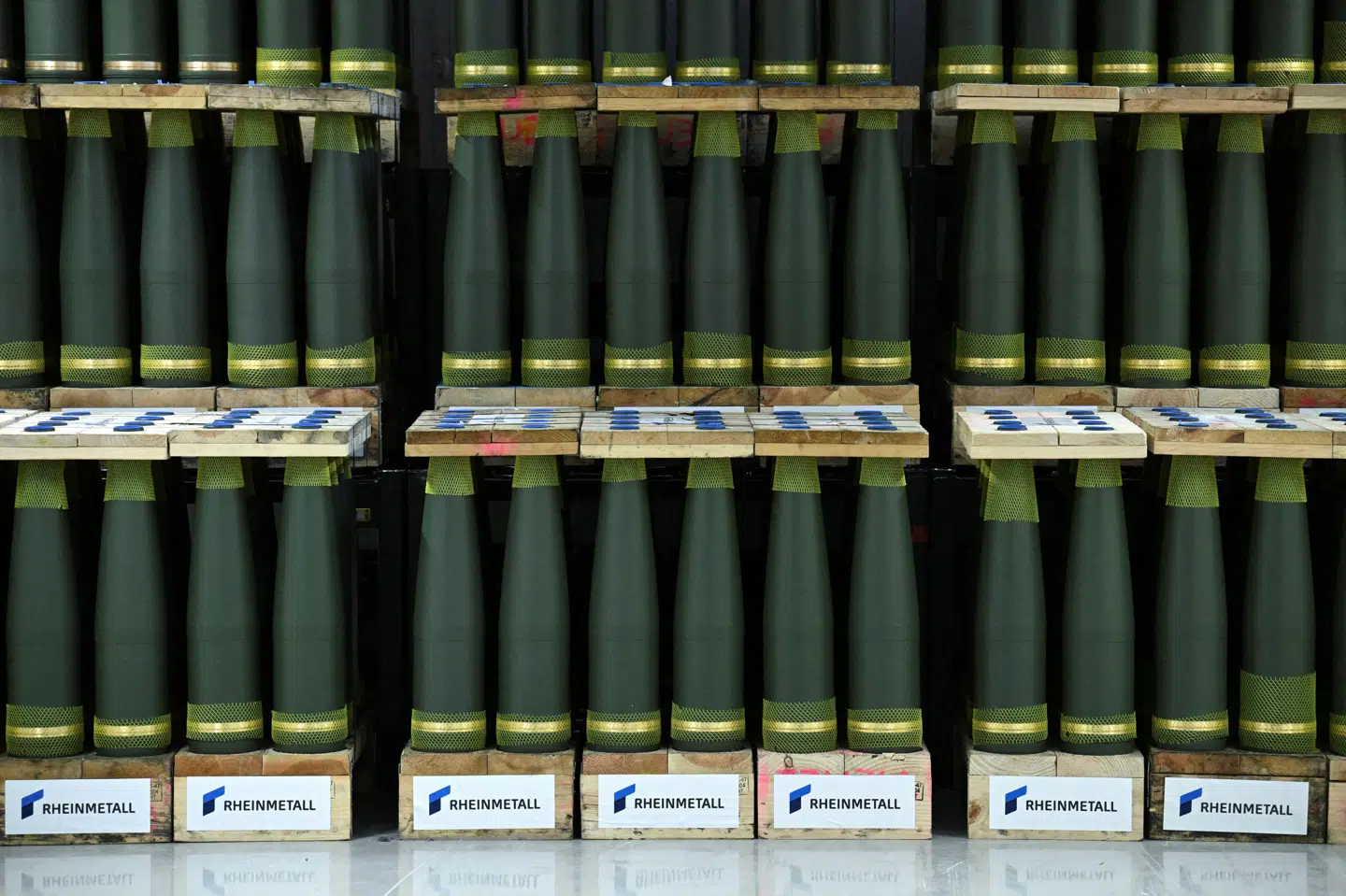 Den tyske våbenproducent Rheinmetall producerer blandt andet ammunition. (Arkivfoto).