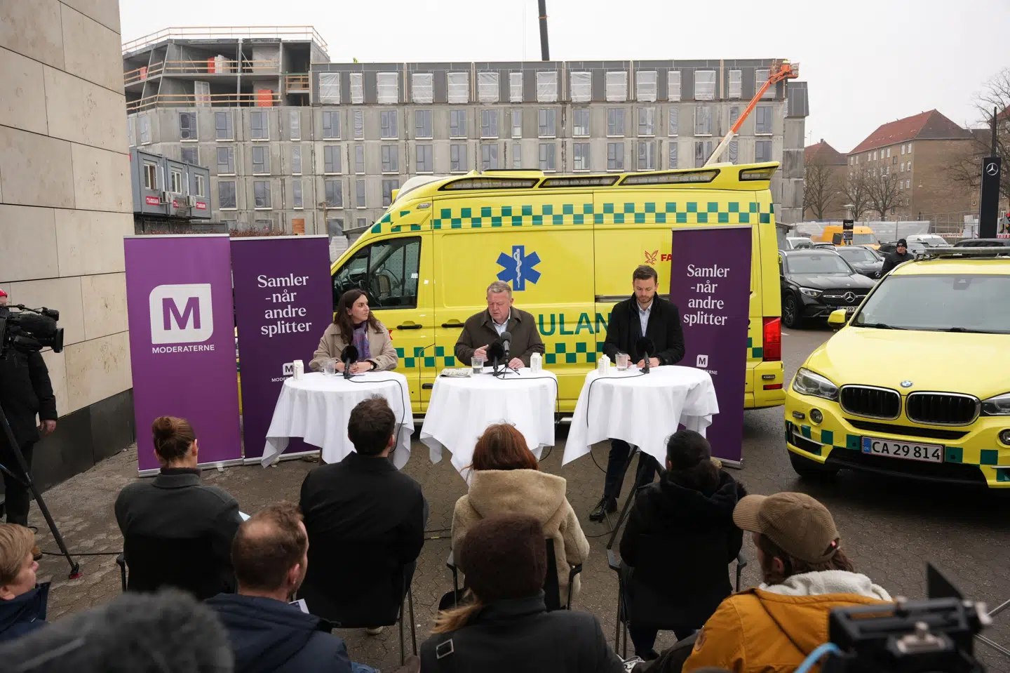 I Sydhavnen i København præsenterer Moderaterne onsdag formiddag et sundhedsudspil. En del af udspillet handler om mulighed for sundhedstjek på apoteker.