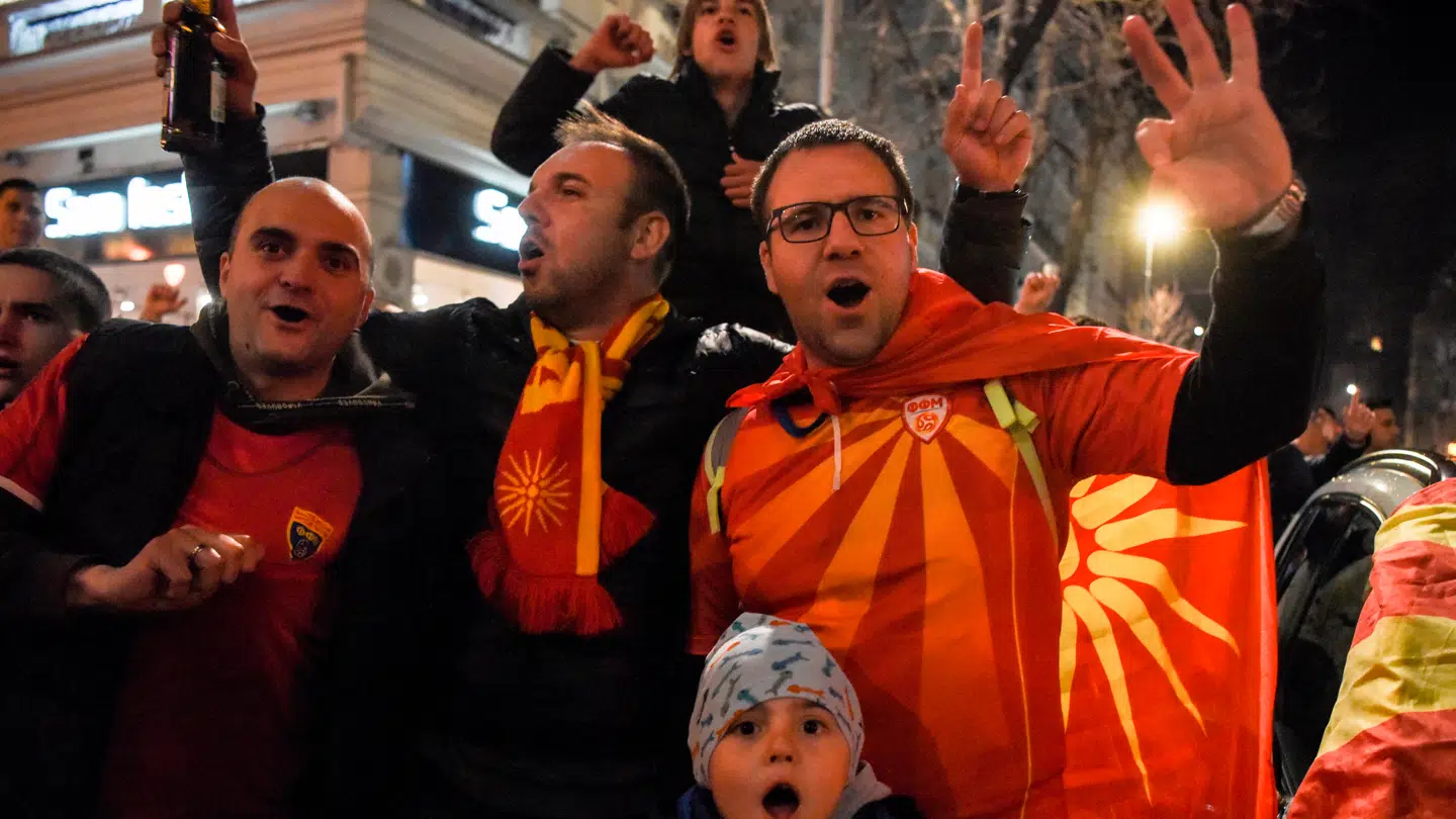 Nordmakedonske fans jubler tilbage i 2022, da man slog Italien i VM-playoff. Man endte dog med ikke at komme med til VM i Qatar, da man tabte til Portugal i playoff-finalen.