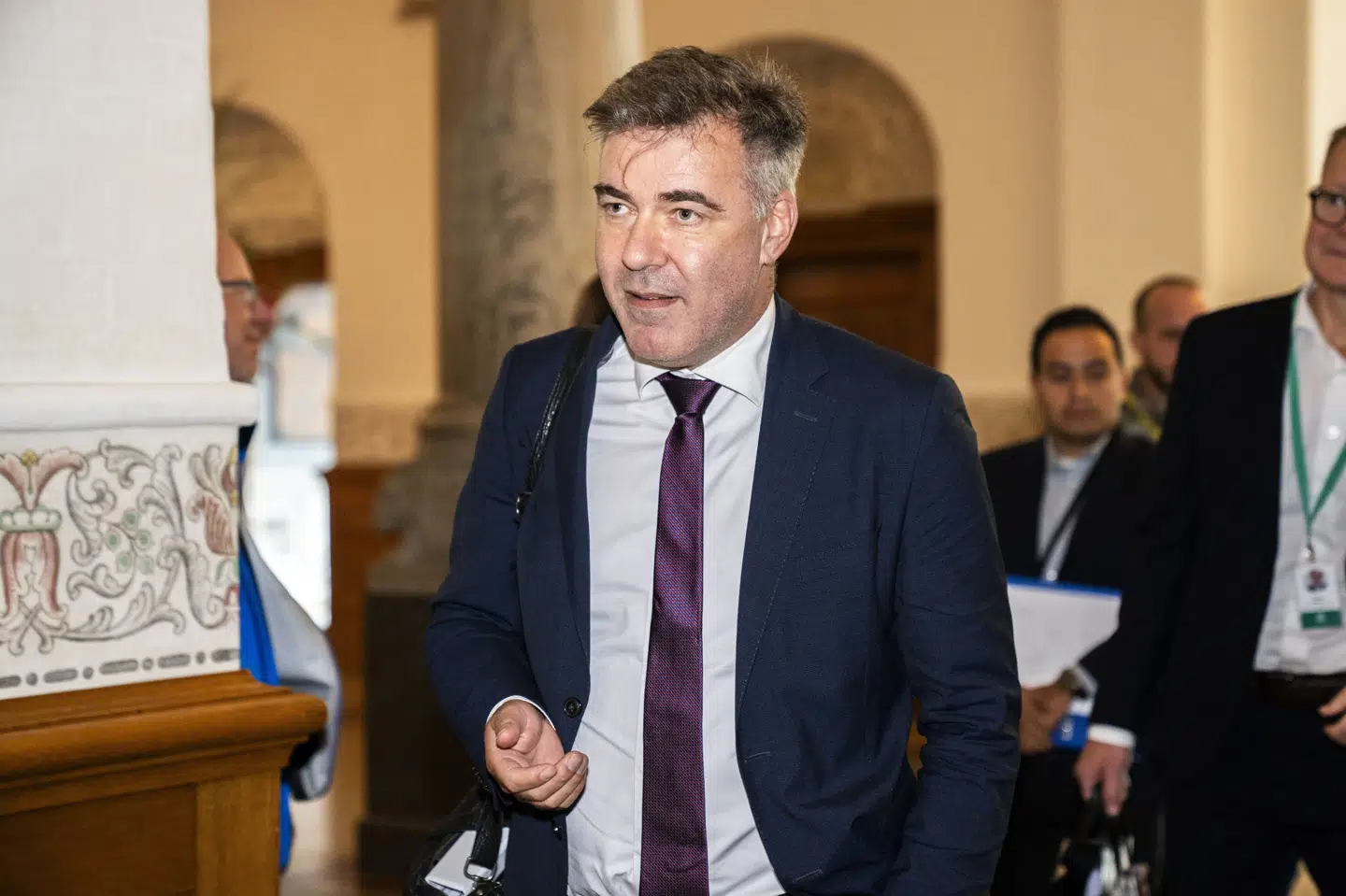 Klima-, energi- og forsyningsminister Lars Aagaard (M) opfordrer danskerne til at vende tilbage til energivanerne fra tiden efter, at Rusland invaderede Ukraine i 2022. (Arkivfoto).