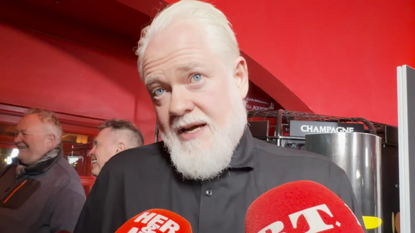 Esben Dalgaard var på den røde løber med konen, Charlotte.